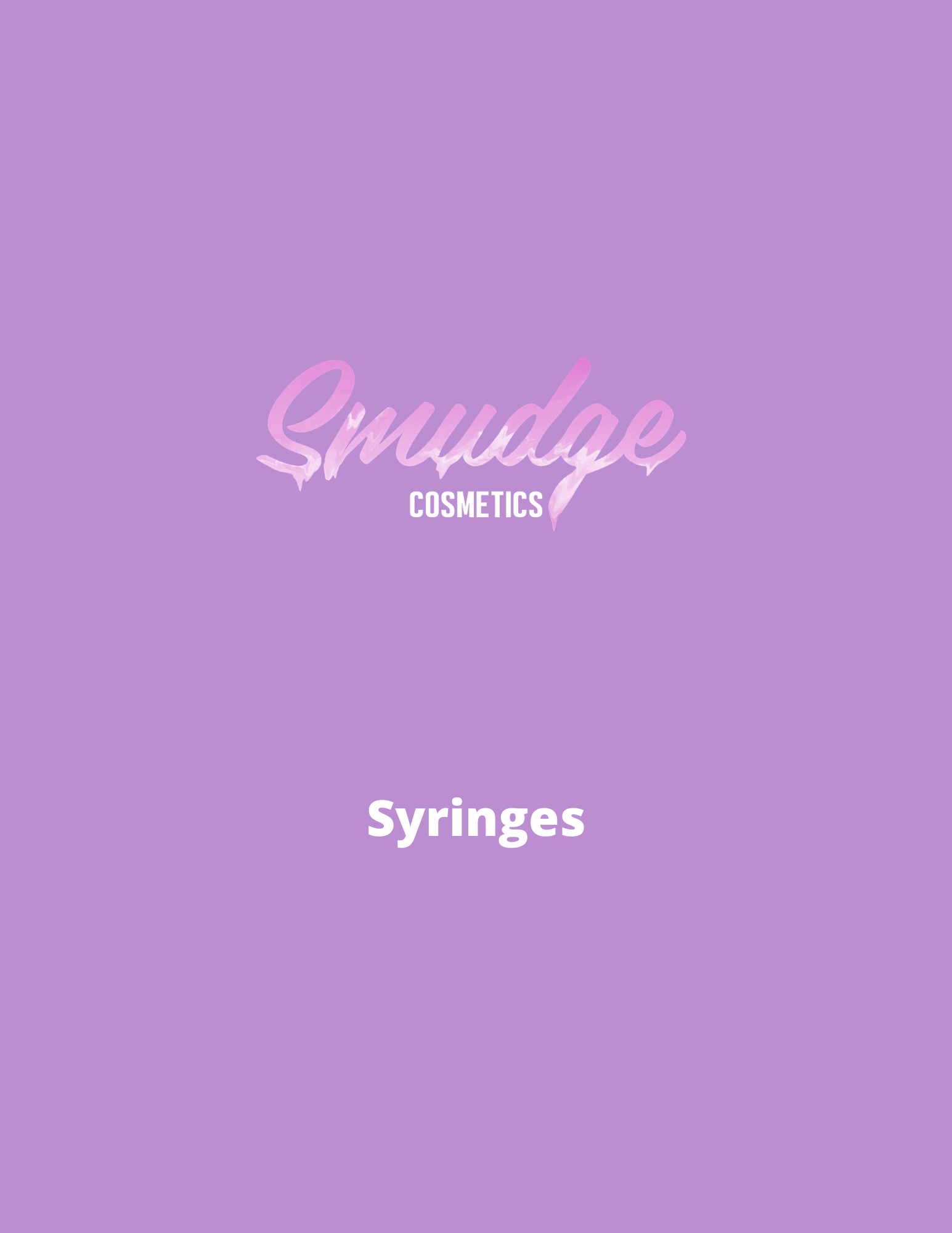 Syringes