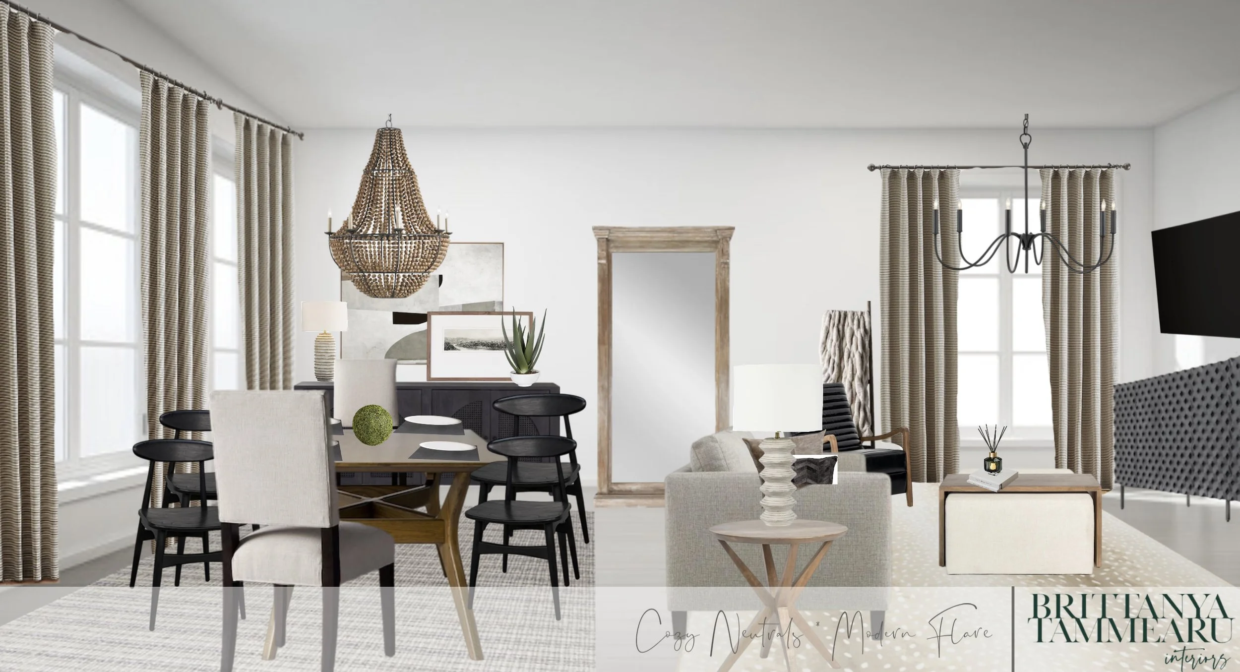 Cozy Neutrals * Modern Flare