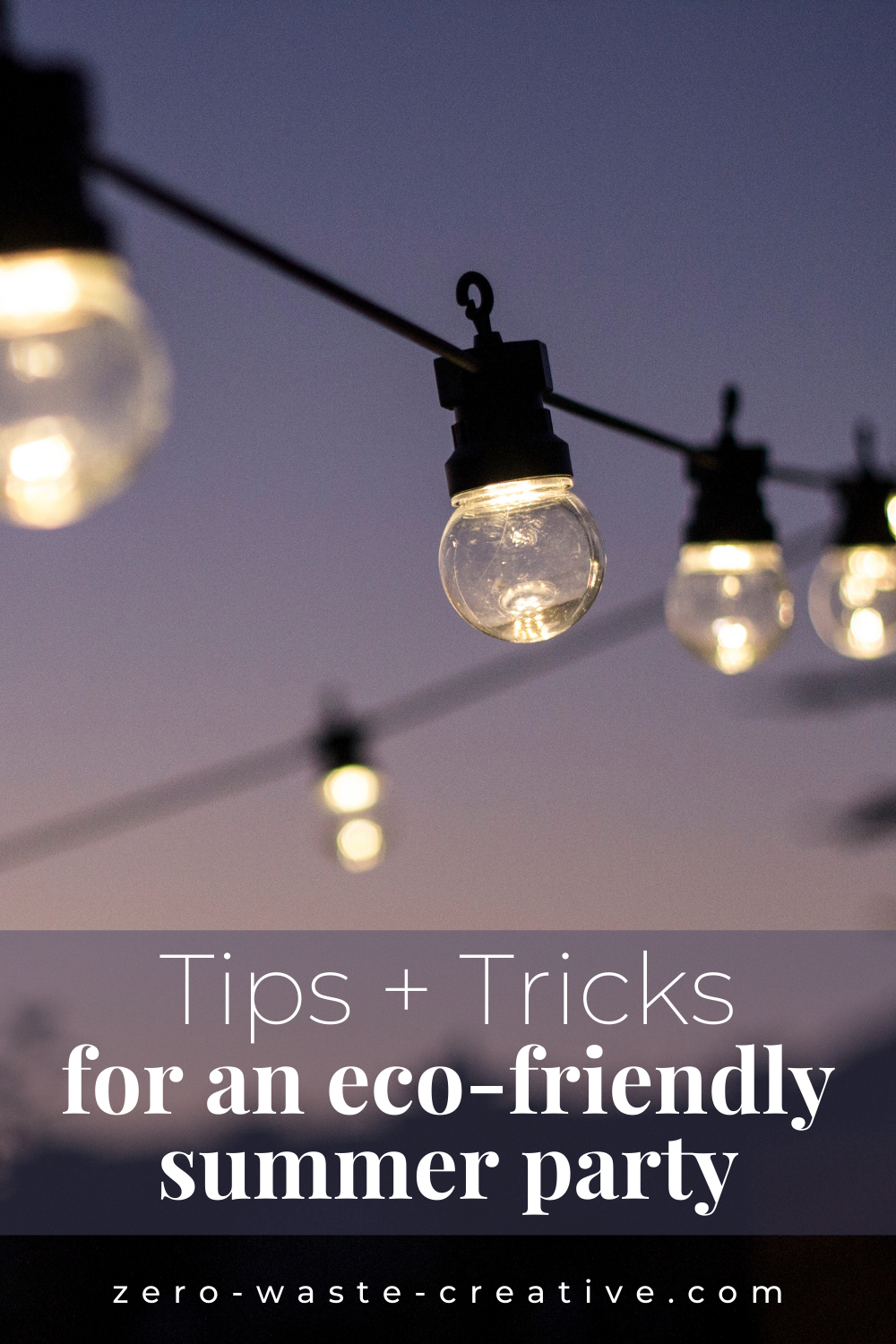 EcoFriendly Party Ideas for Your Next Summer Gathering — Zero Waste