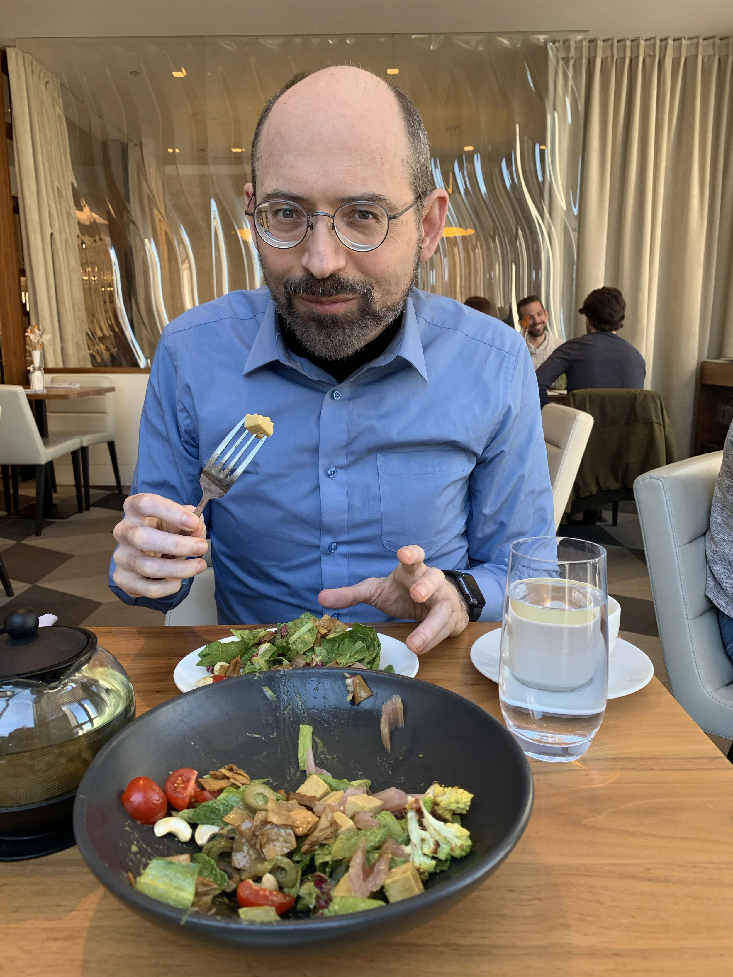 dr. greger eating at althea.jpg