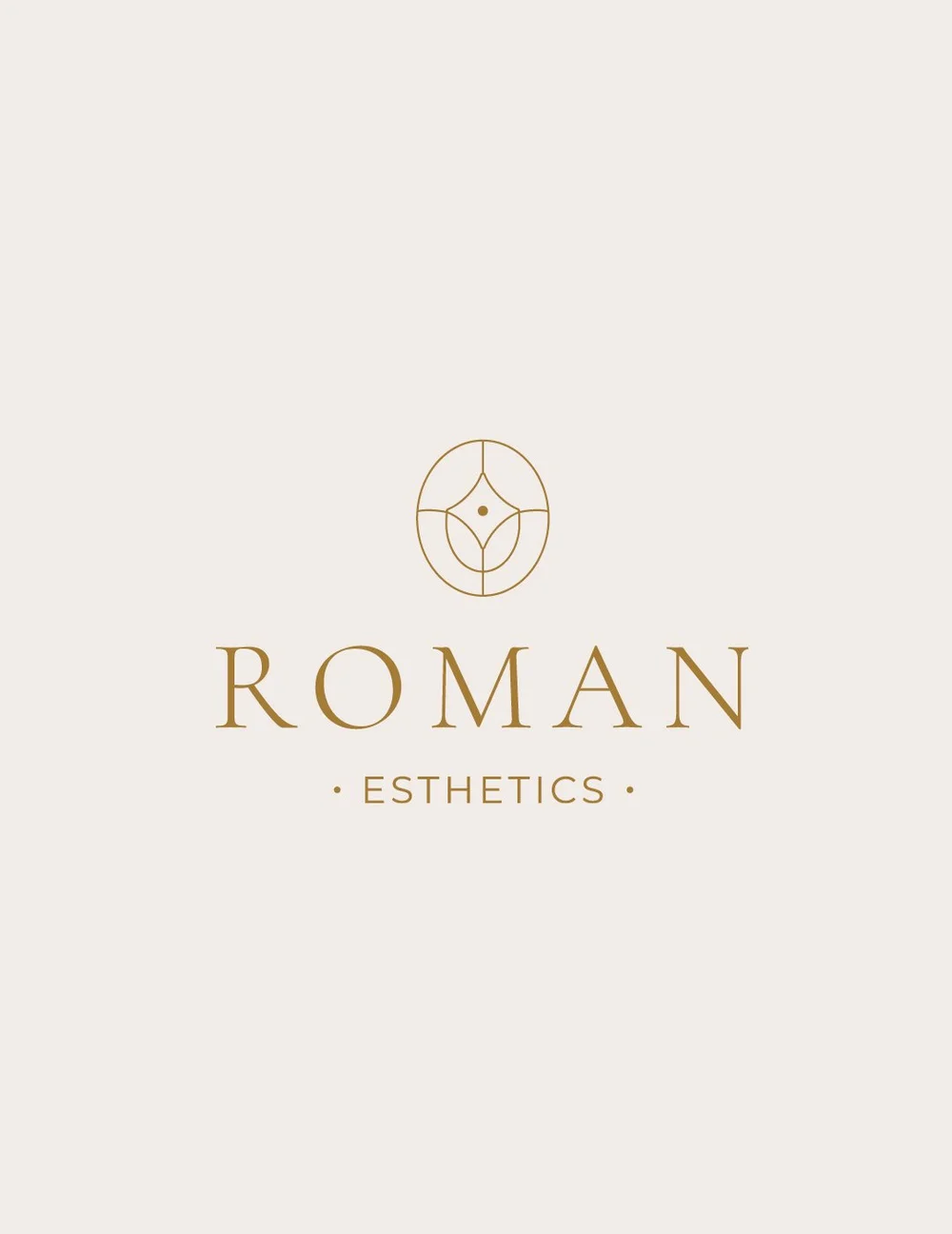 Beauty brand identity design, esthetician logo & branding — Effie Ana
