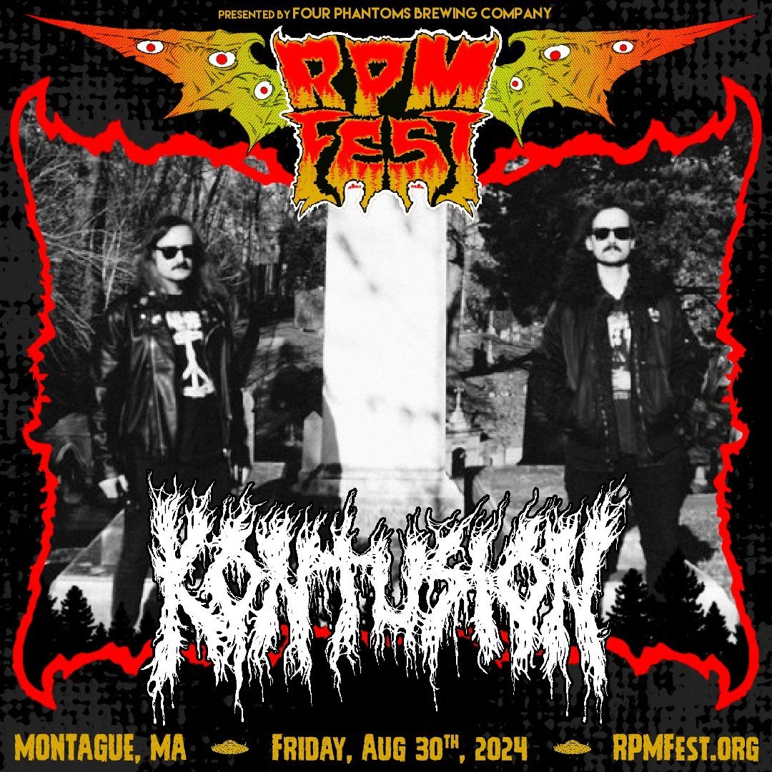 KONTUSION includes, among others, the duo of Mark Bronzino and Chris Moore, who together have worked in such bands as Repulsion, Ghostmeane, and Mammoth Grinder, bringing together their expertise in a mash-up of raw old school death.⁠
⁠
Their self-ti