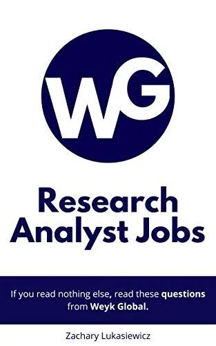 Research Analyst Jobs