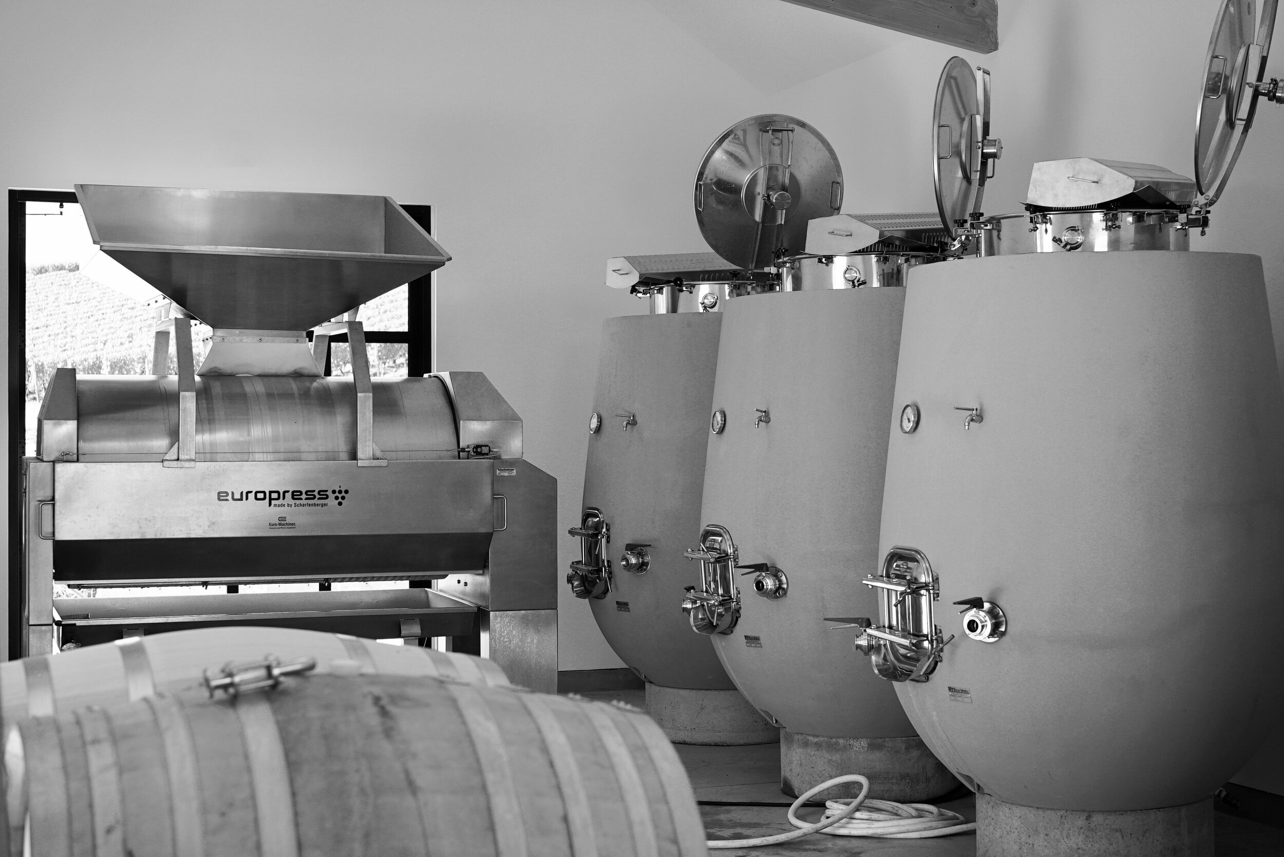 Wine production facility