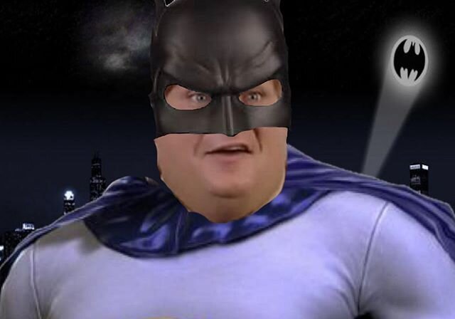 I&rsquo;m Batman! #chrisfarley