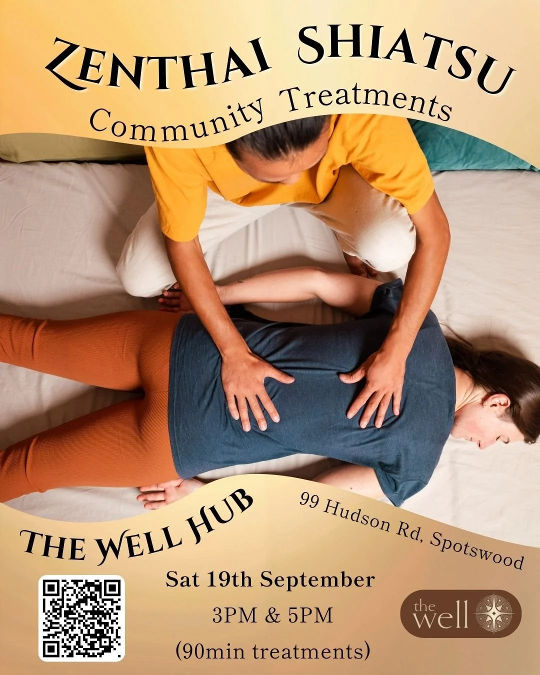 Zenthai Shiatsu Community Treatments at The Well Hub