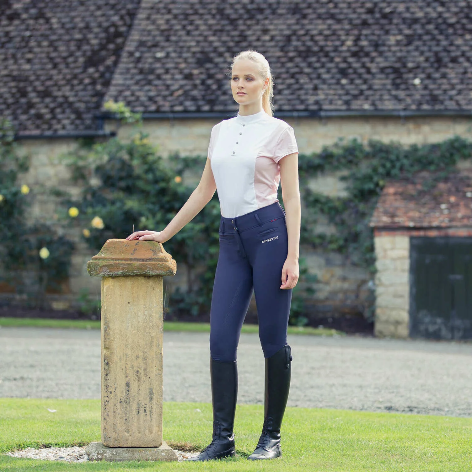 B Vertigo Tiffany Women's Silicone Full Seat Breeches
