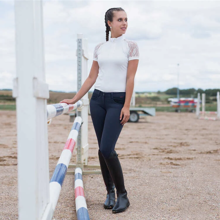 B Vertigo Amy Women's Lace Show Shirt