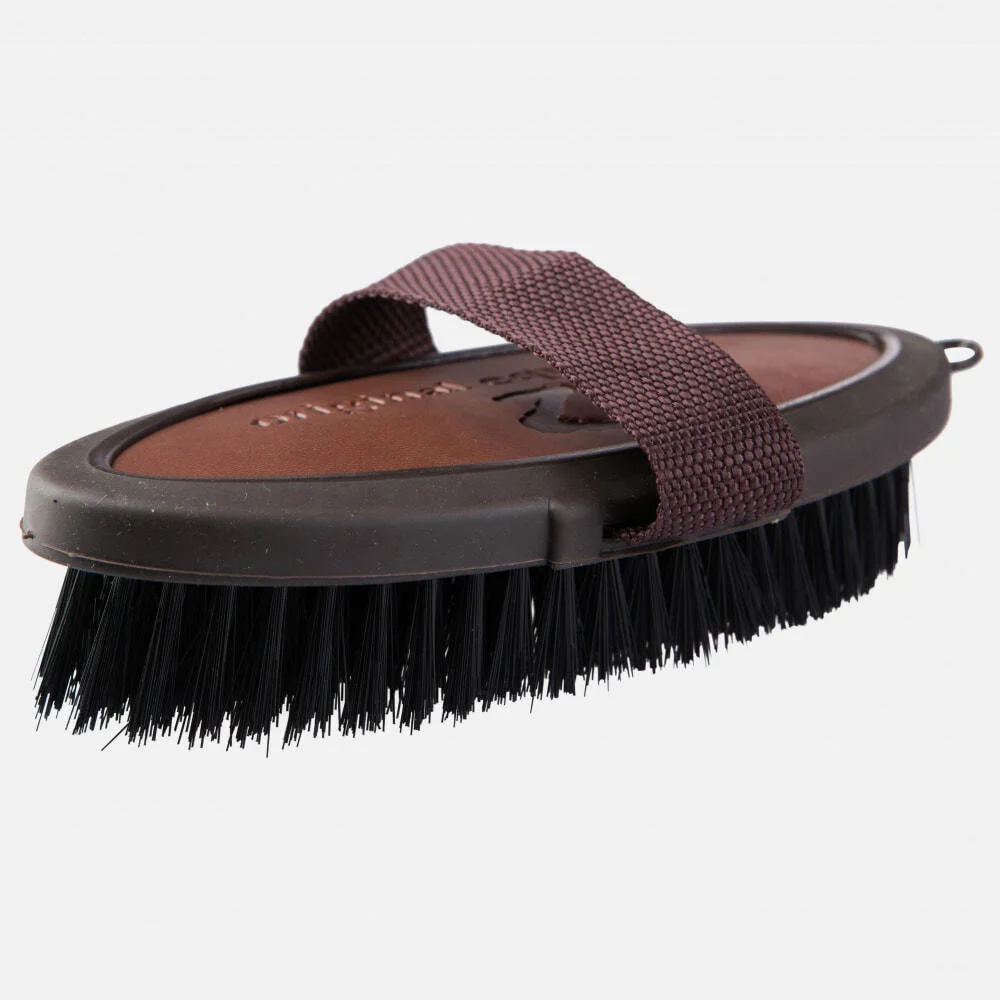Horze Maddox PU Leather Body Brush