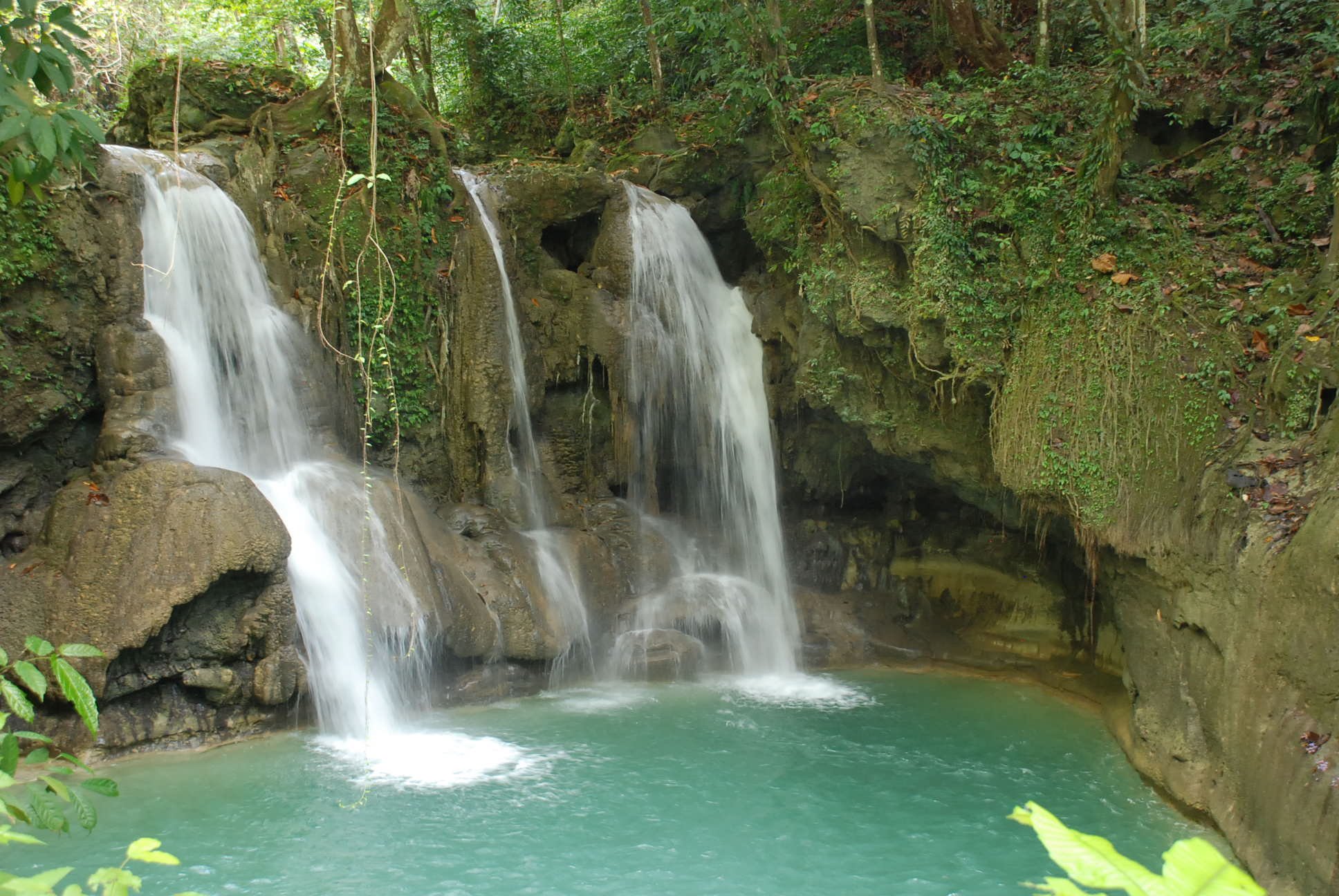 Bohol Tourist Spot - Mag-aso Falls in Antequera