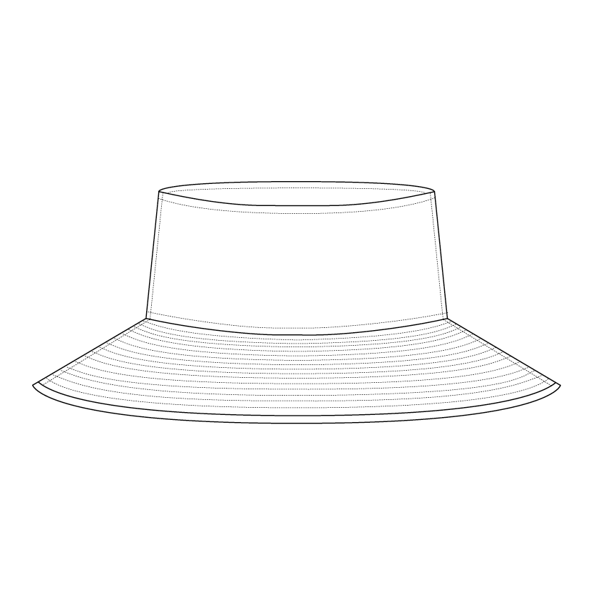 Bucket Hat PDF Sewing Pattern — Ford wardrobe