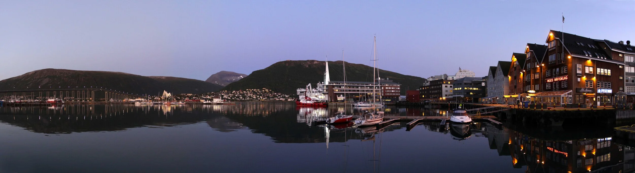 Abend in Tromsö
