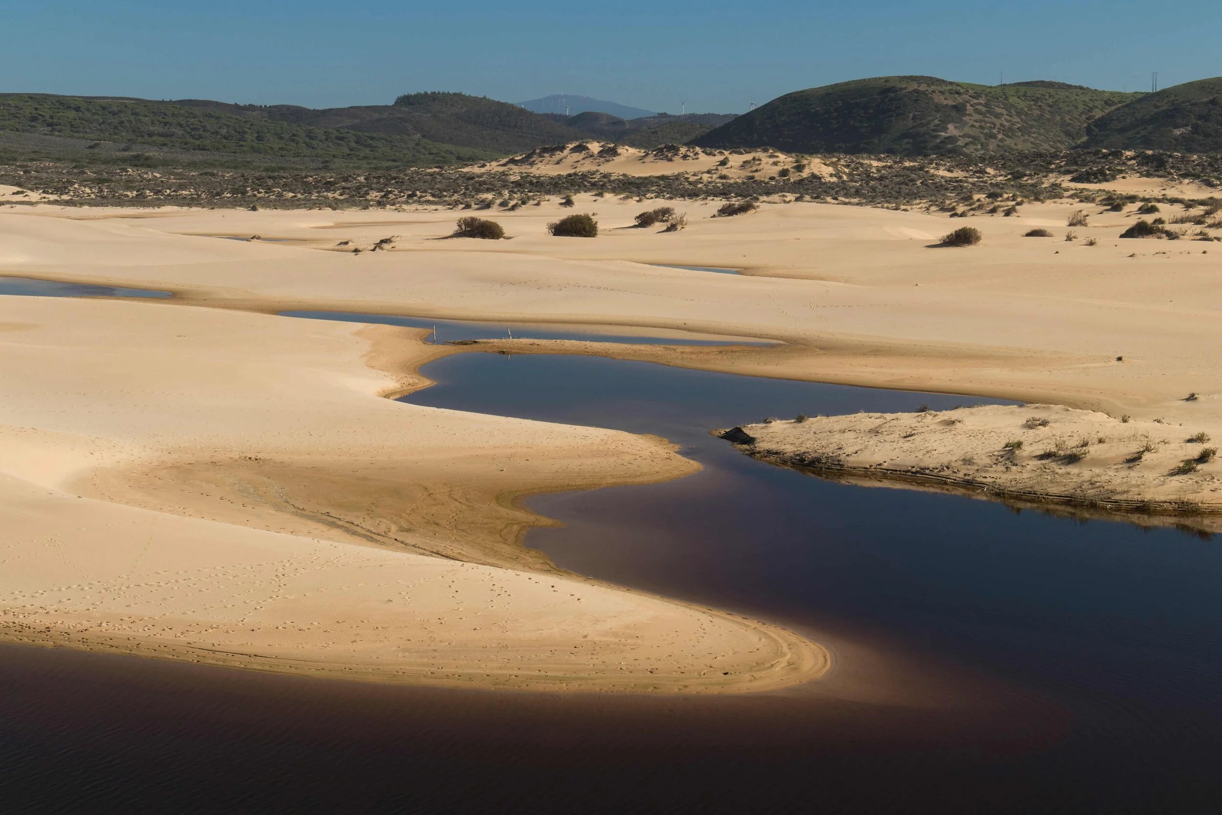 Wasser und Sand