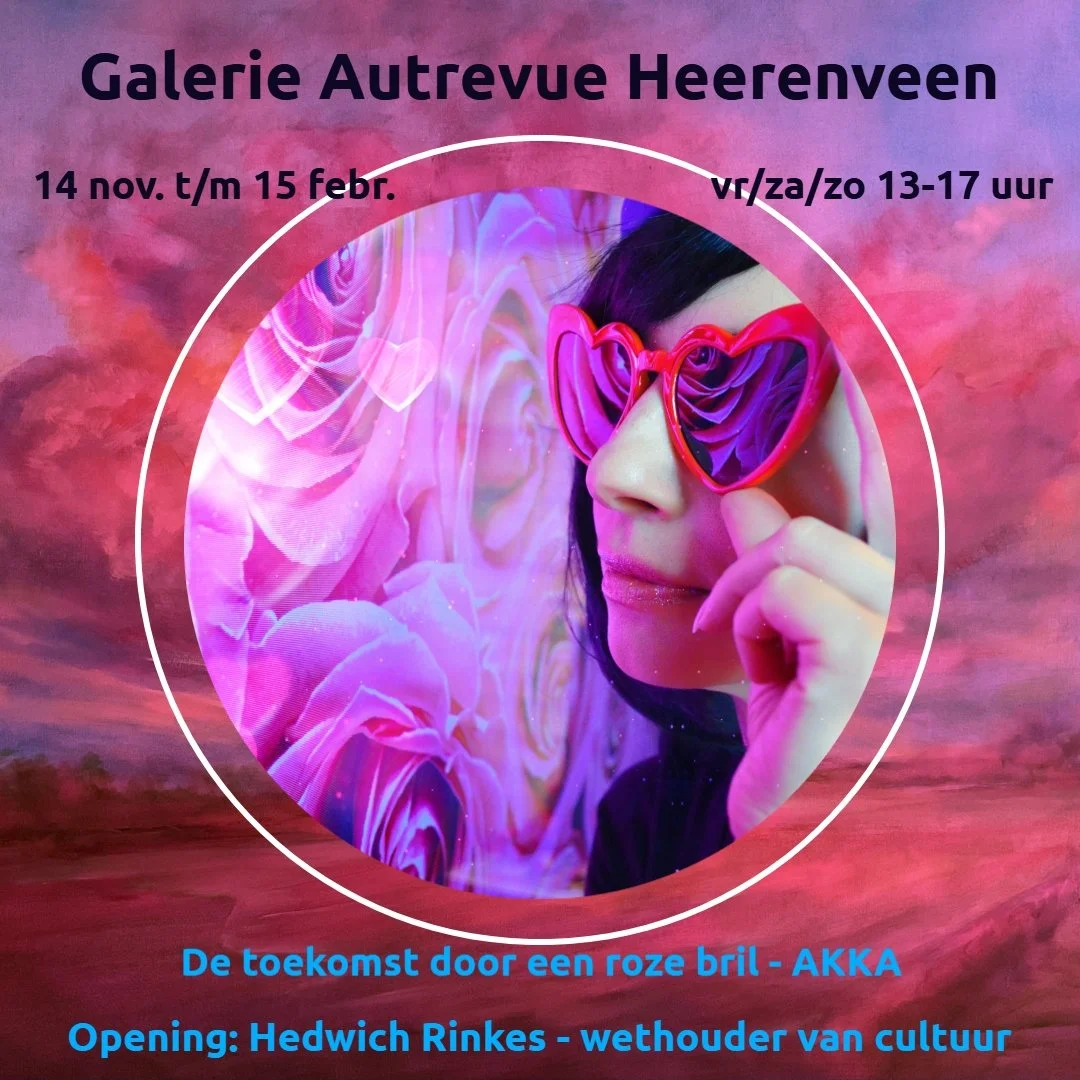 Expositie De Toekomst door een Roze Bril in Galerie Autrevue