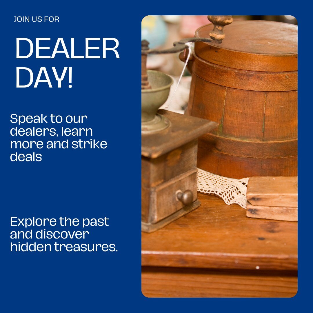 This Saturday!  Come speak to dealers, learn about items and strike deals!