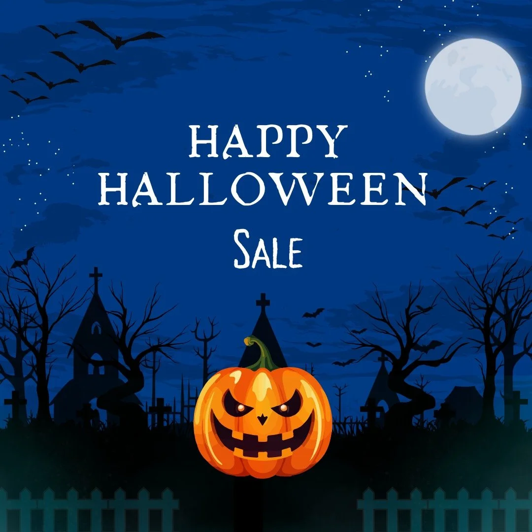 Are you registered for our emails?  Show us your email and spin for even more savings of 5-20% off each item! October 25-26!

Not on our email list? Make sure you sign up on our website!