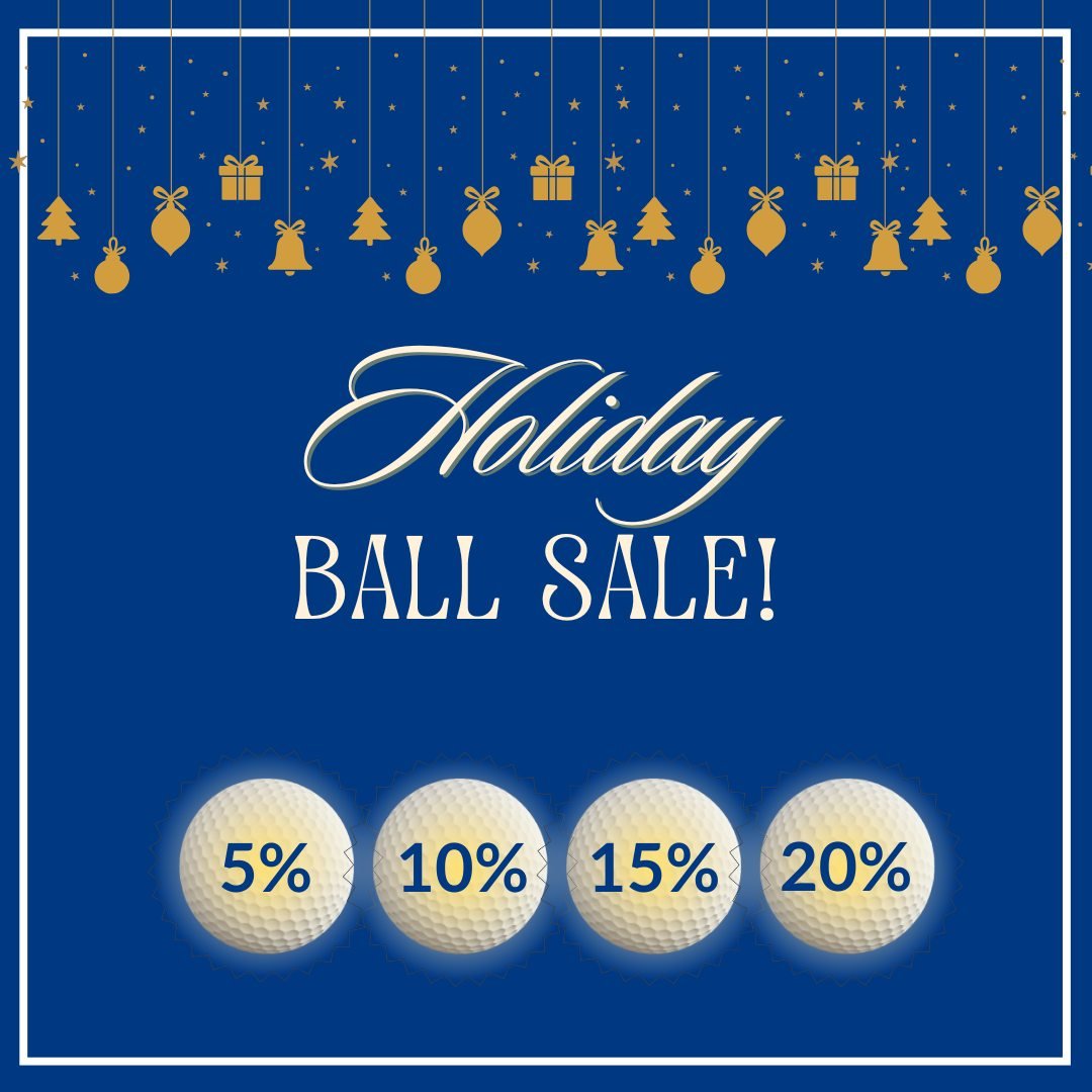 It's the Holiday Ball Sale!  Save 20% on $10 AND get a chance to save another 5-20% with a ball draw!! Today and tomorrow!