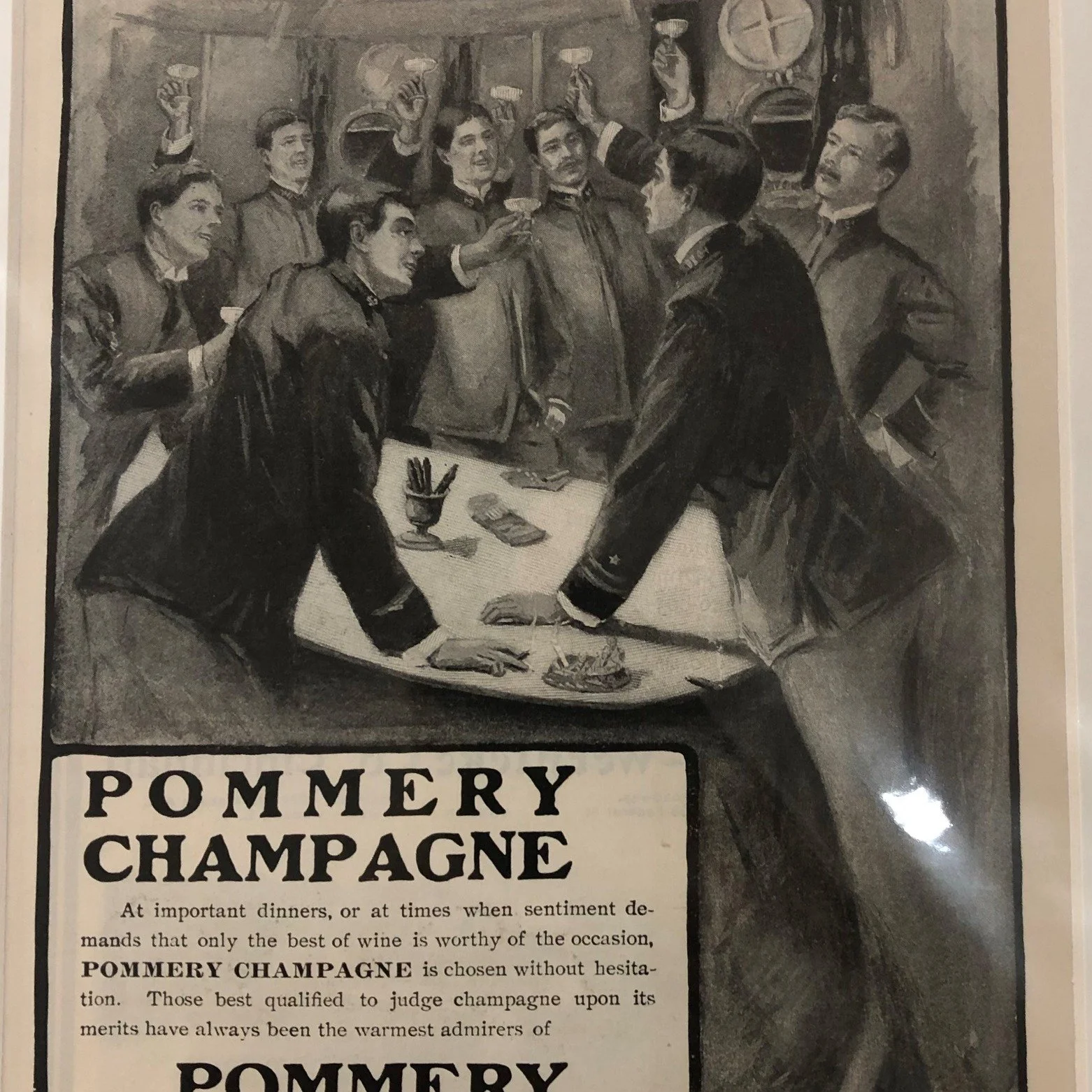 #waybackwednesday A vintage bubbly ad, anyone?  #heretodaymaybetomorrowmaybenot #antiques #decorandmore #vintage #rocantiques #roc #cdga #OMA #ontariomallantiques #waybackwednesday #vintageliving #vintage #collectibles #vintageny #antiquesnewyork #ro