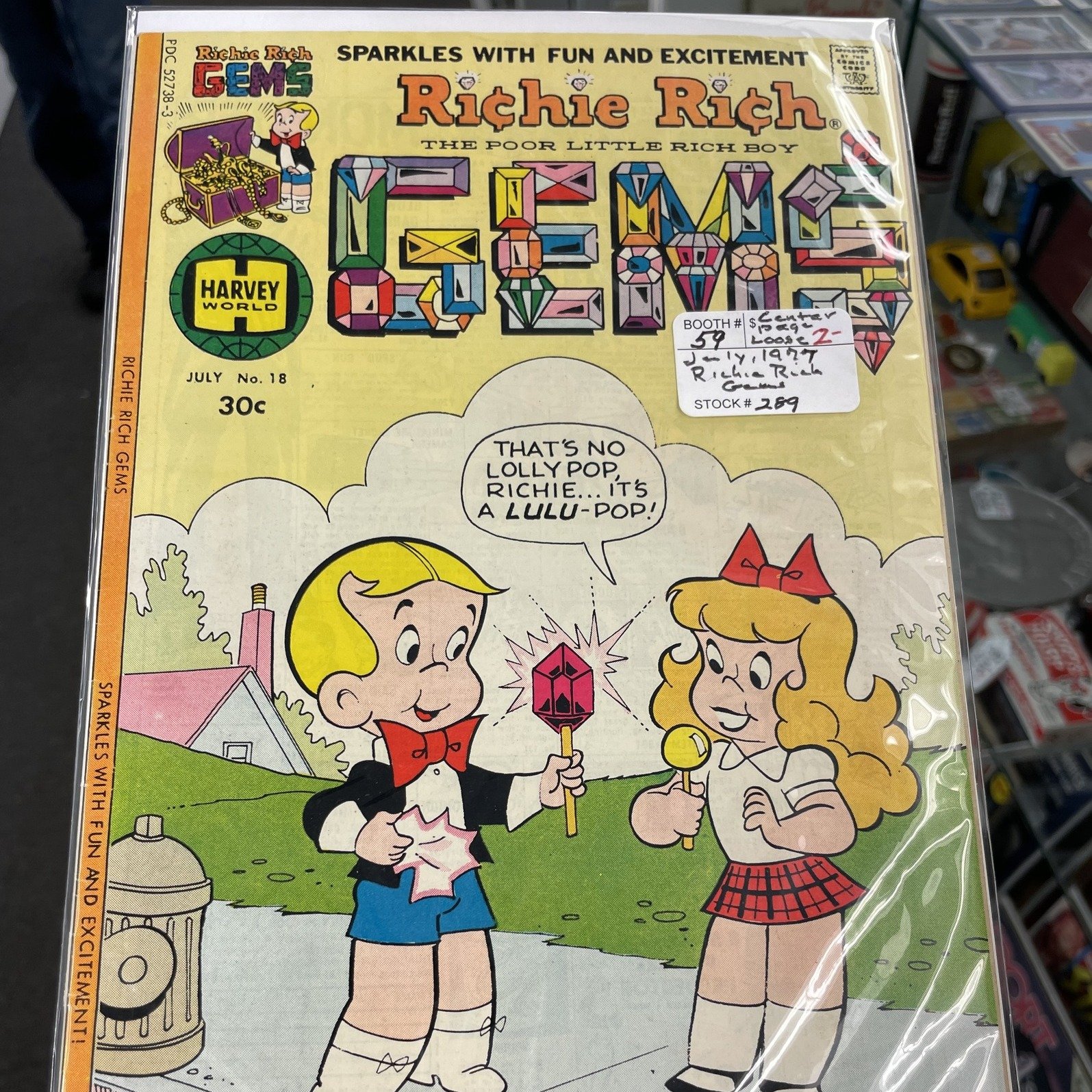 #waybackwednesday  It's Ritchie Rich! #heretodaymaybetomorrowmaybenot #antiques #decorandmore #vintage #rocantiques #roc #cdga #OMA #ontariomallantiques #waybackwednesday #vintageliving #vintage #collectibles #vintageny #antiquesnewyork #rocantiques