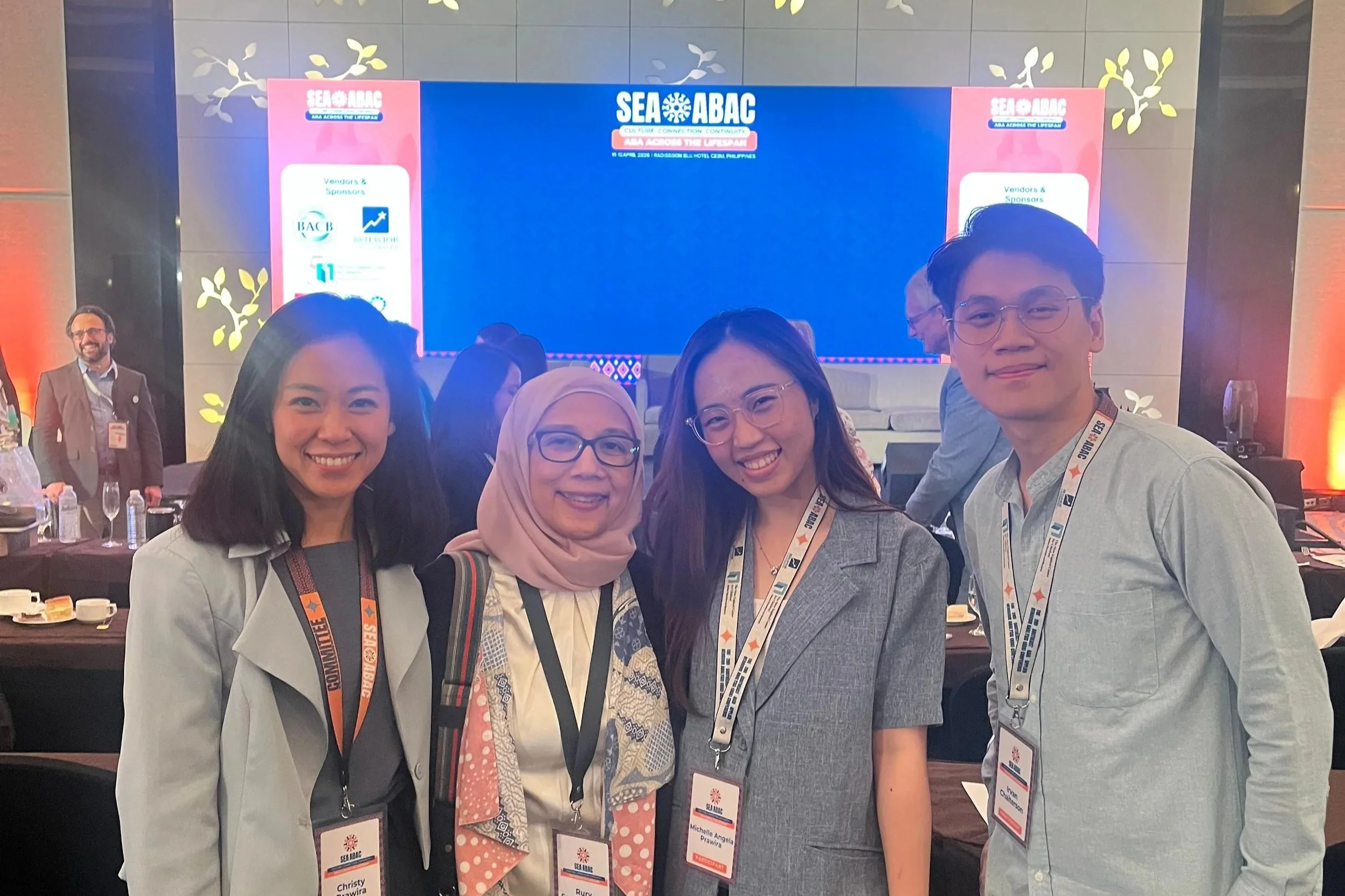  We’re excited to share that our therapists had the opportunity to attend SEA ABAC 2026 in the Philippines! 