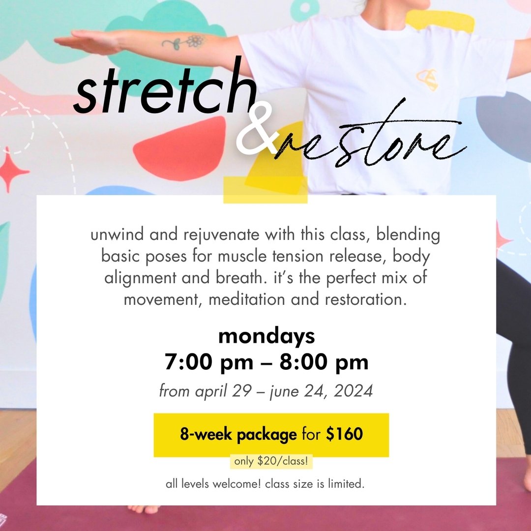 we've had so much fun with this one we had to bring it back for another round!

unwind &amp; rejuvenate with @weflow.yoga at wellbe beaches starting next monday, april 29th! this 8-week yoga class is all about blending movement, meditation &amp; rest