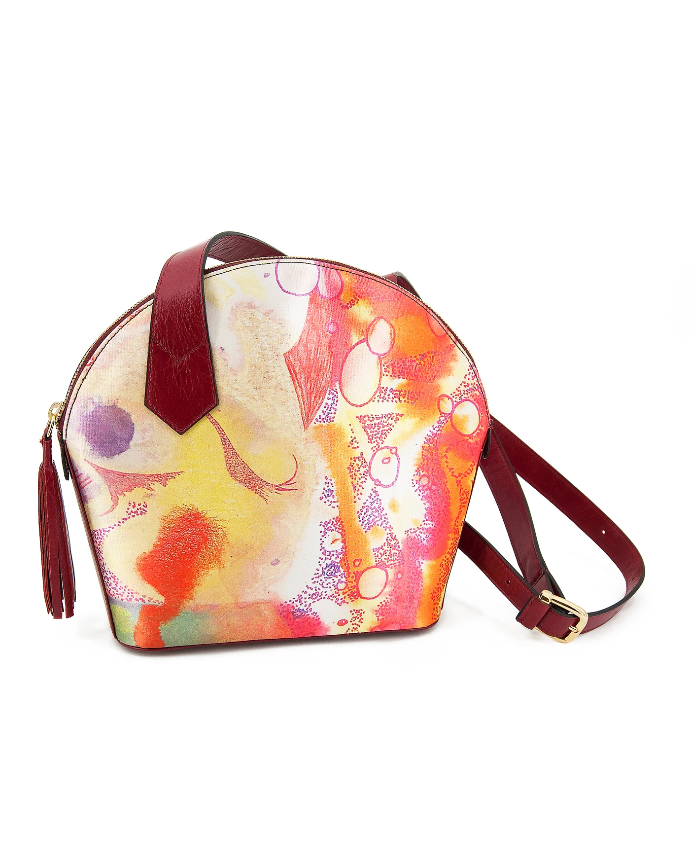 Handbag Leila, artwork Frédéric Bastin