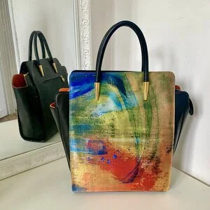 Handbag Cathrine, artwork Josette Laurent