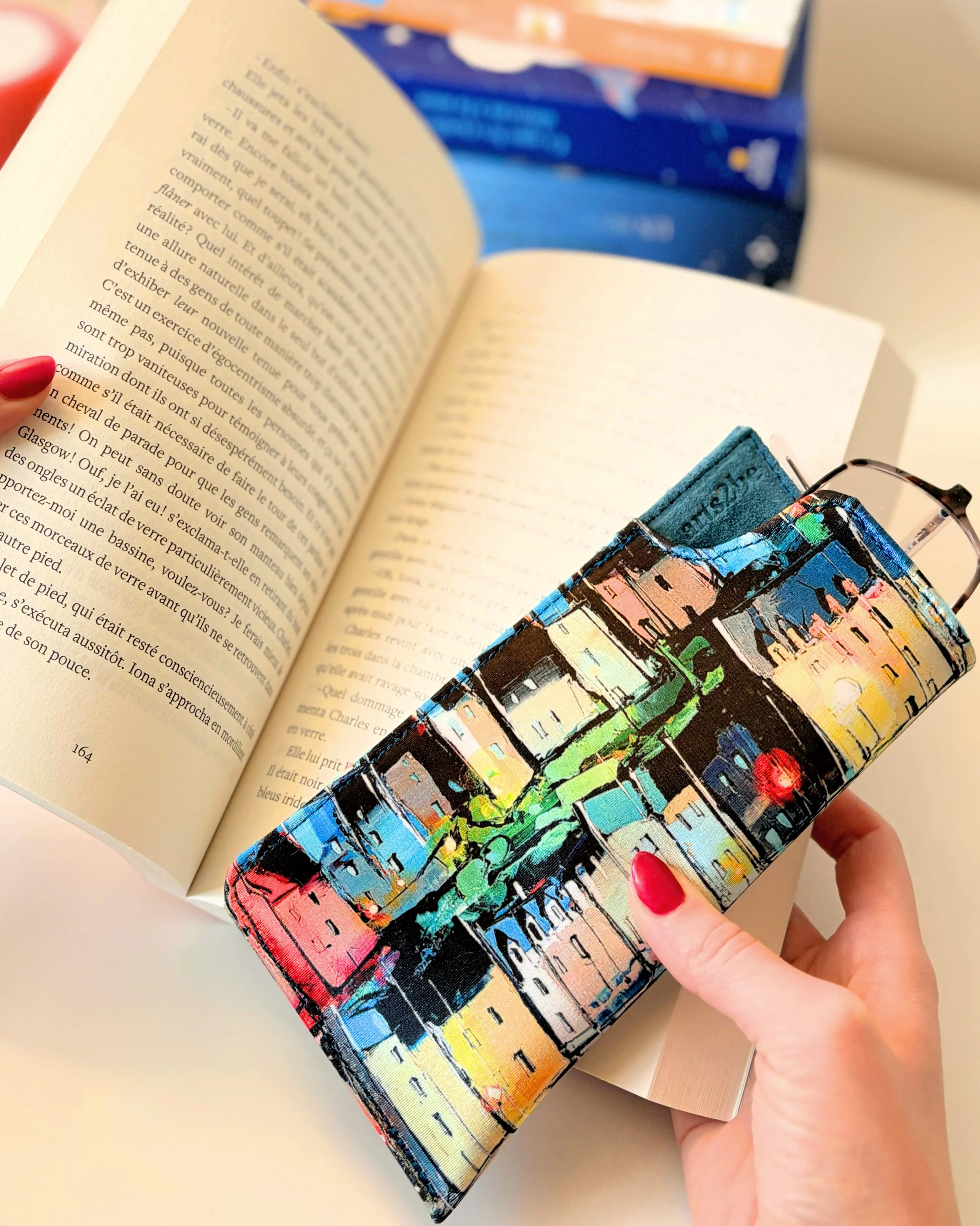 Glasses Case, Blue Le Pape