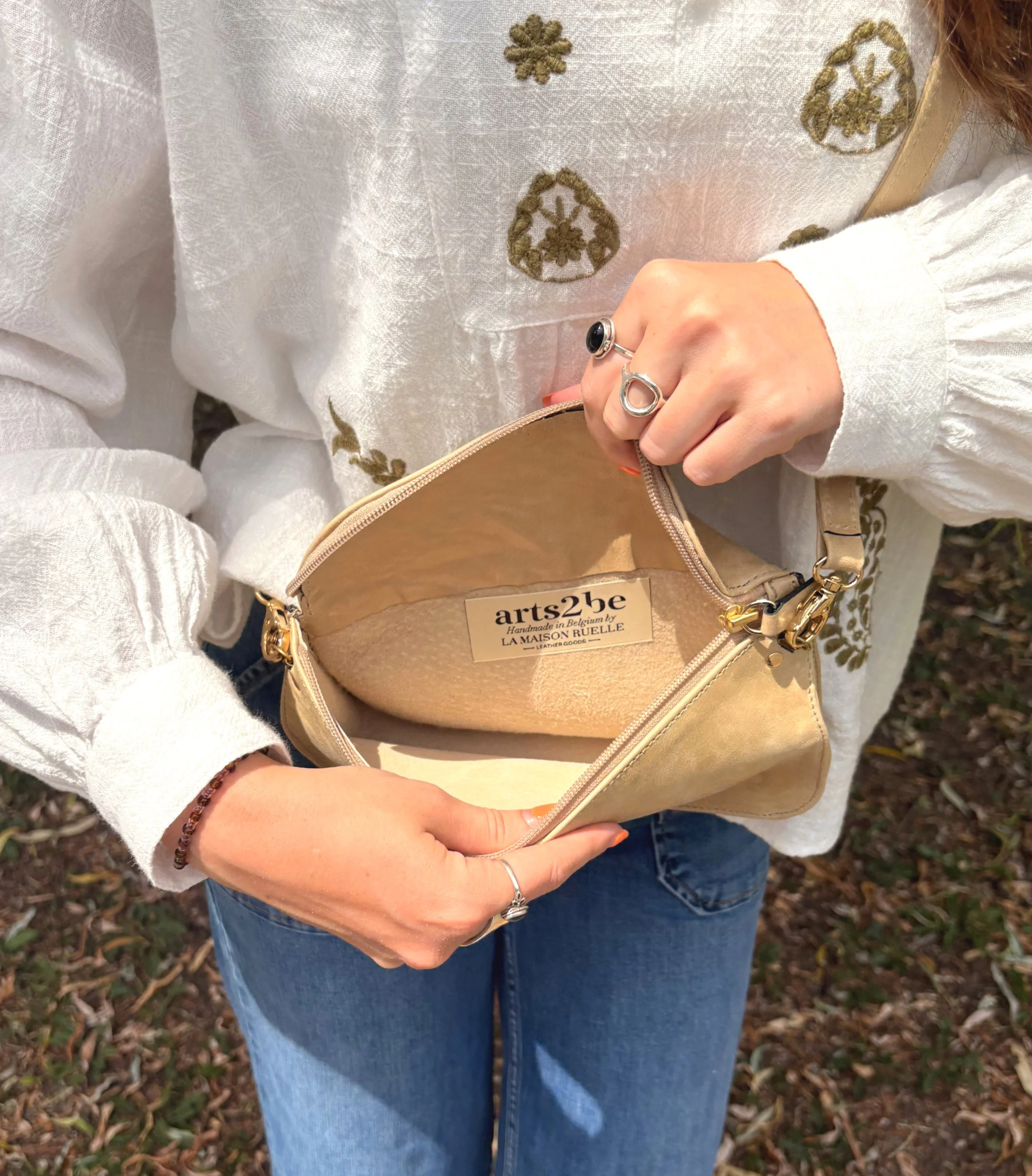 handbag stephanie sanded oiled leather