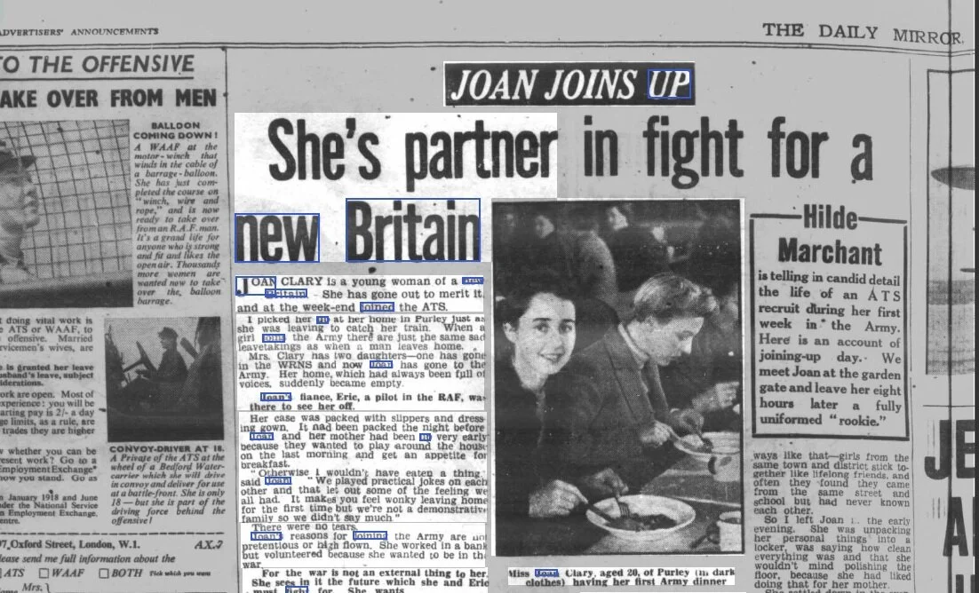 Joan Joins Up- the story of one exceptional woman’s WWII lorry driving effort