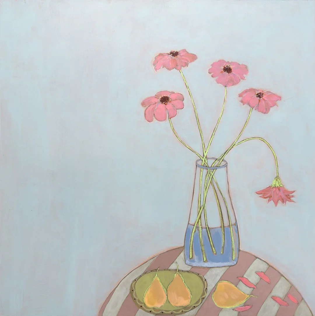 Summer pinks and pears