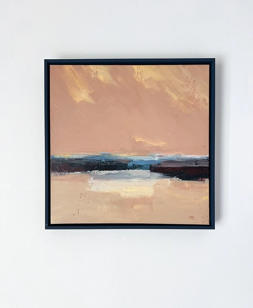 Dusk glow framed on wall.jpg
