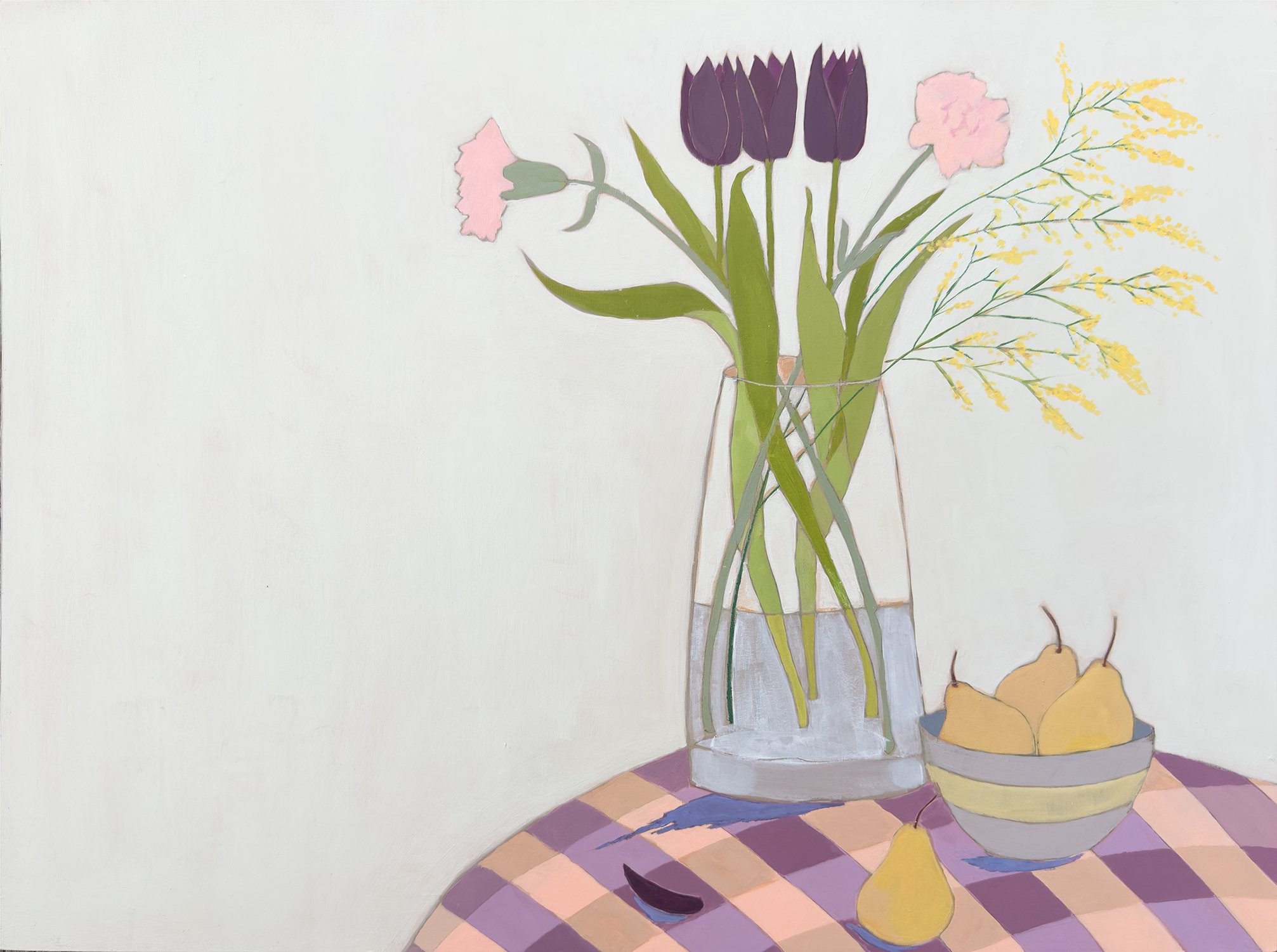 Kitchen blooms with pears61x46 Canvas.jpg