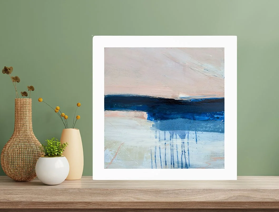 Sunset dip in situ unframed.jpg