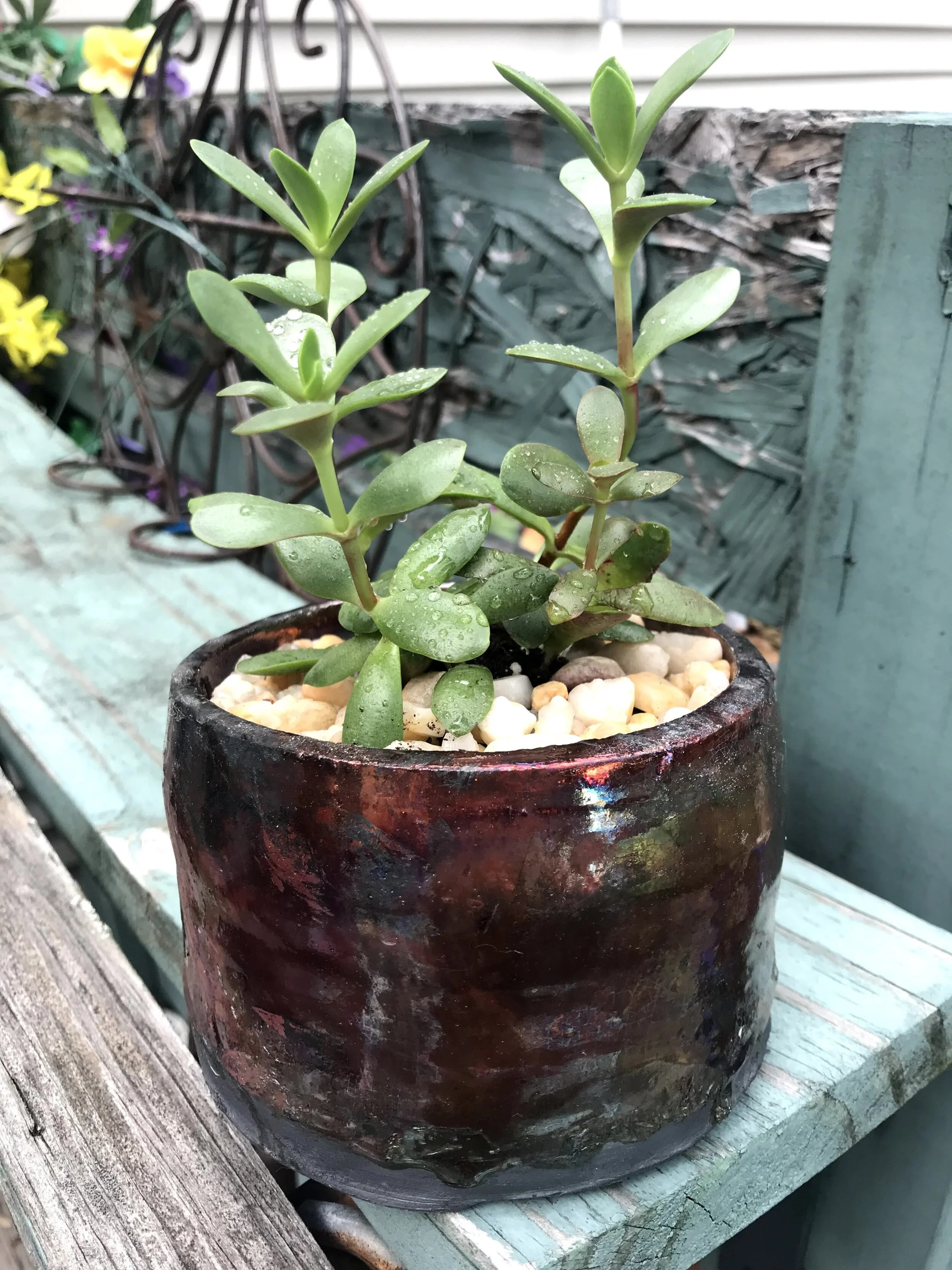 Raku Pot