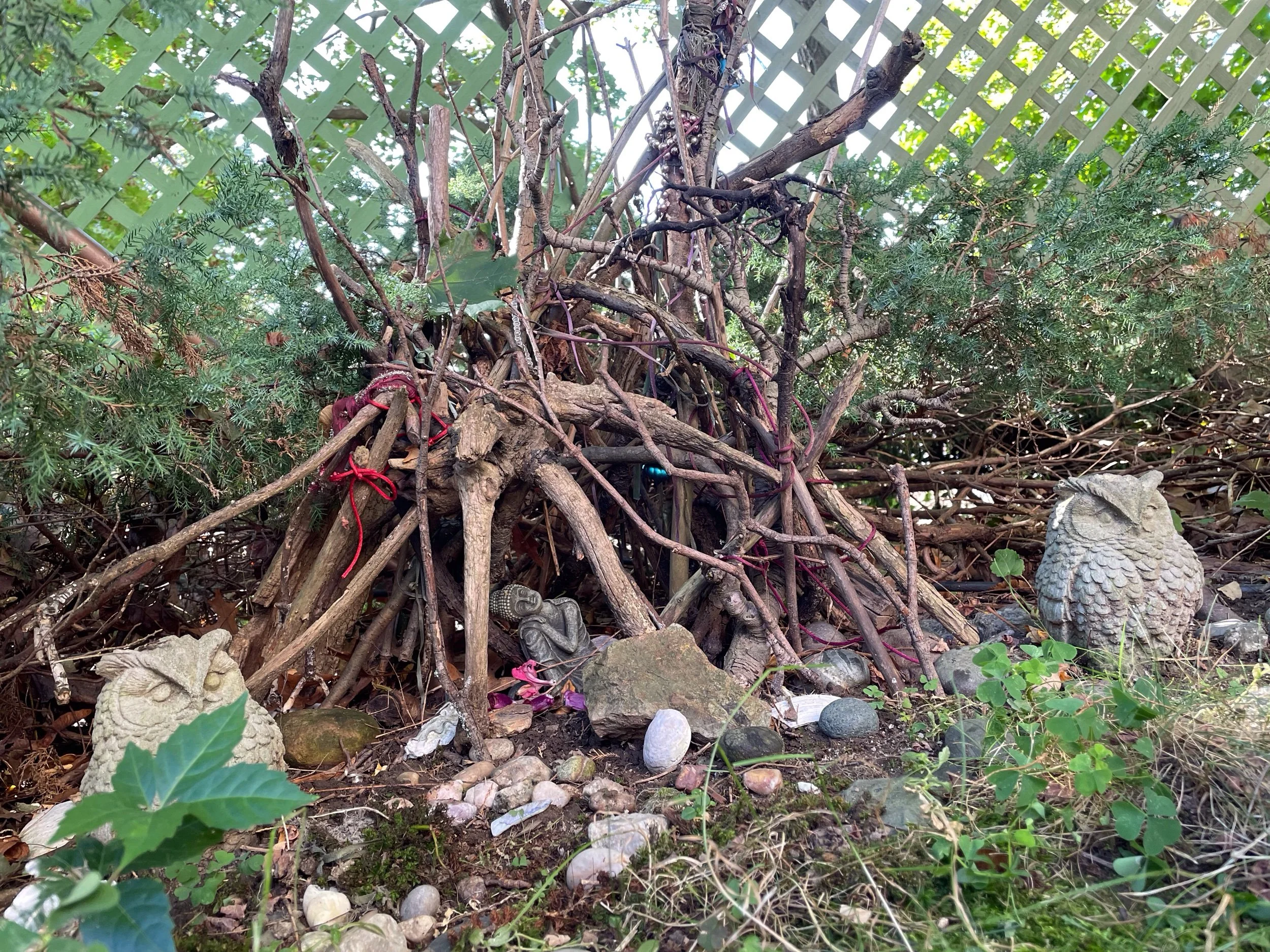 Fairy house summer 2025