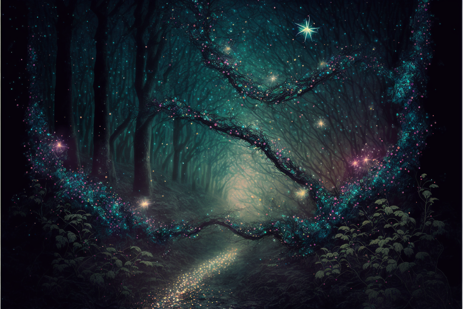 Jen_Palmer_dreams_in_digital_dark_forest_glitter._f11d57b6-74bb-4a4f-b54b-a2d8da57157e.png