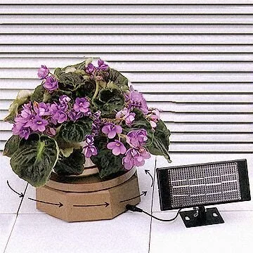 (Item ID: 862) Solar Plant Turner with Stand — Goldmaster & Ever Step ...