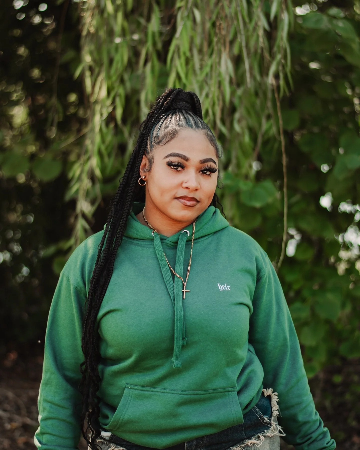 Evergreen Heir Classic Hoodies releases TOMORROW at 9AM CST. #theheirco #heirlooms