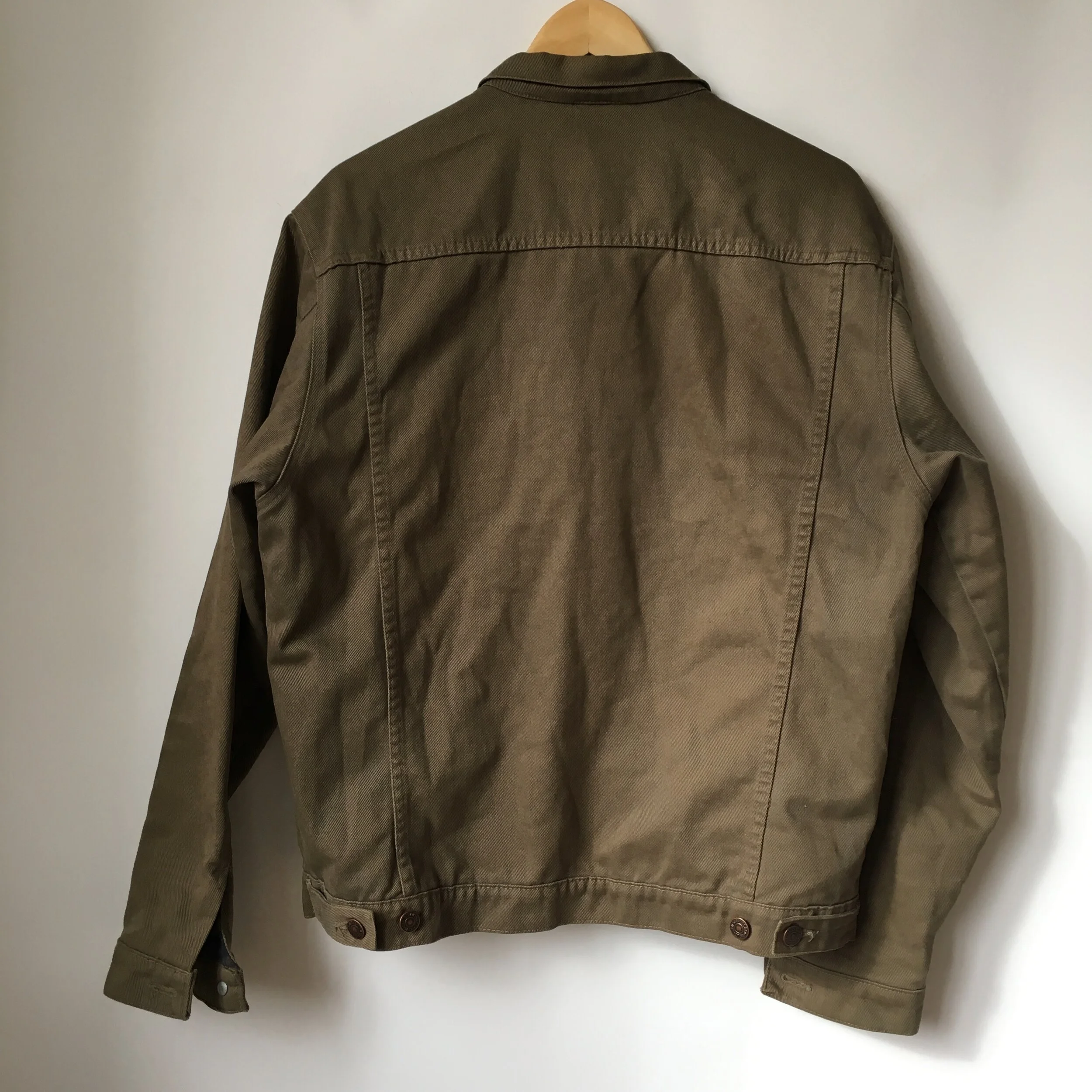 vintage levi jacket wool lined