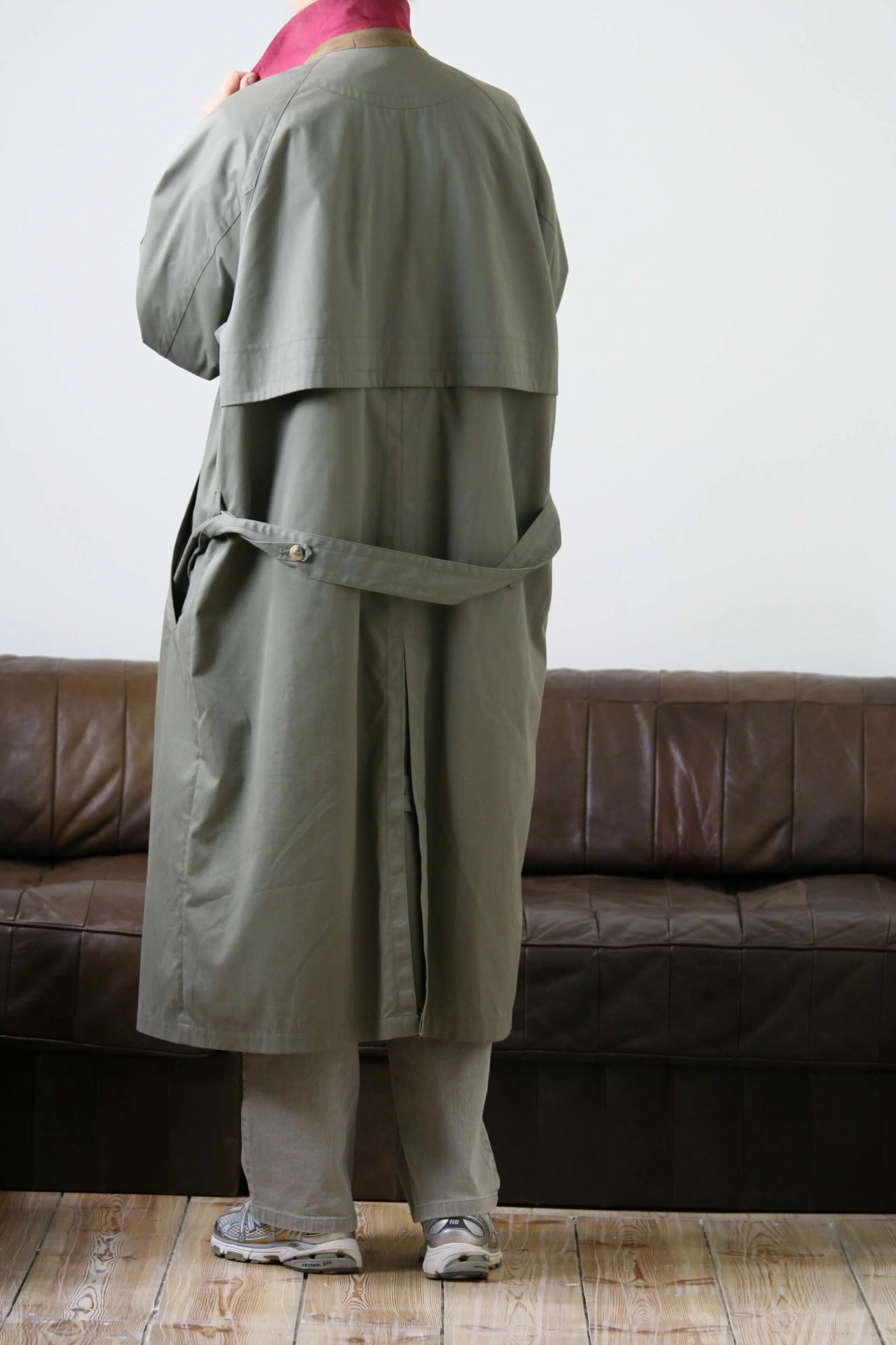 trench coat midi