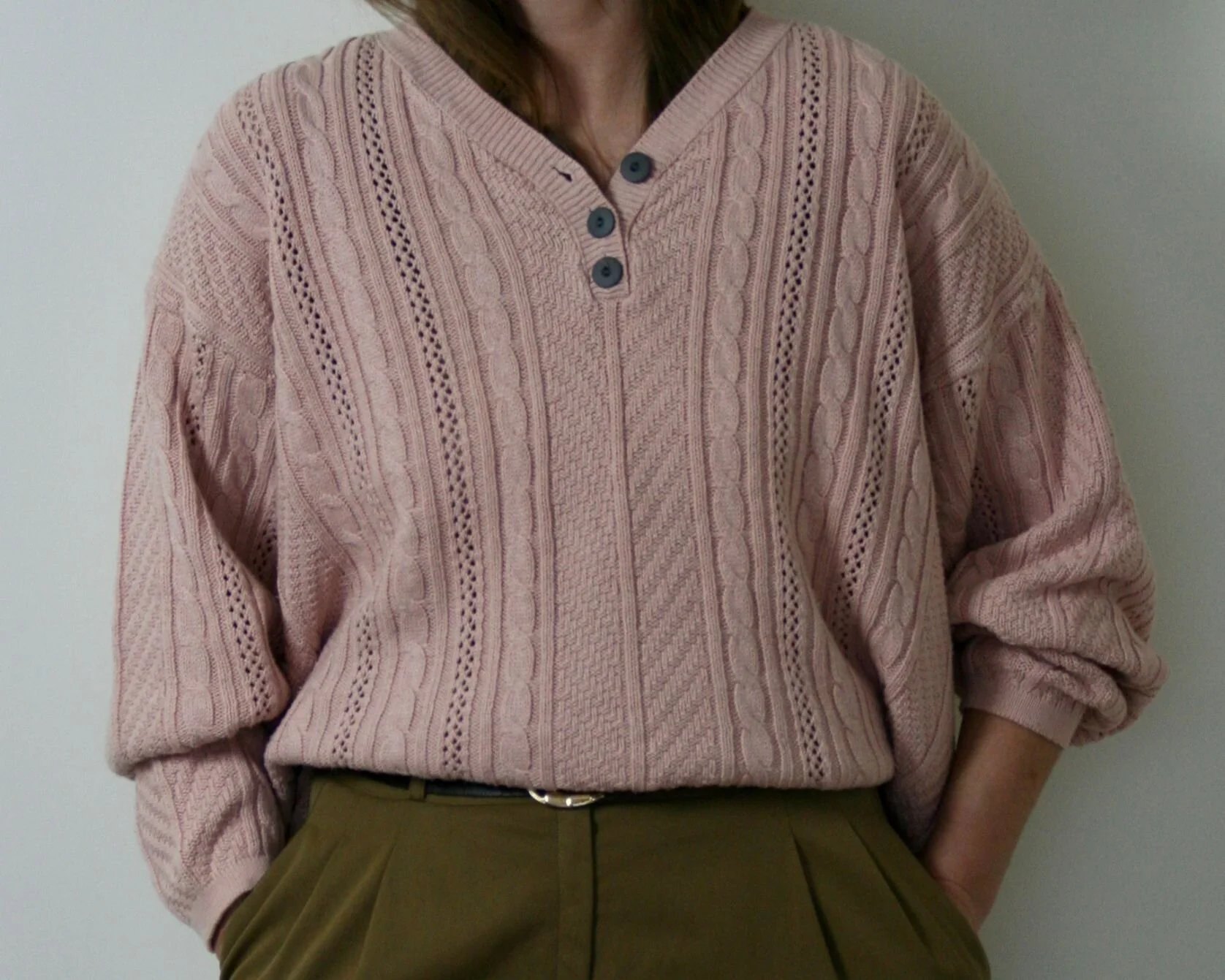 vintage cotton sweater