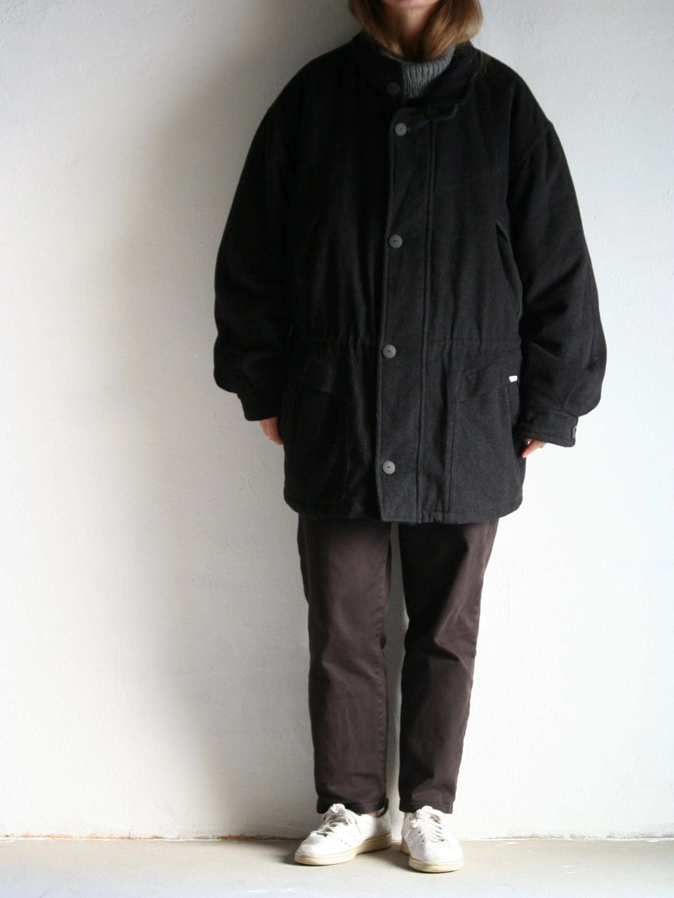 wool parka coat