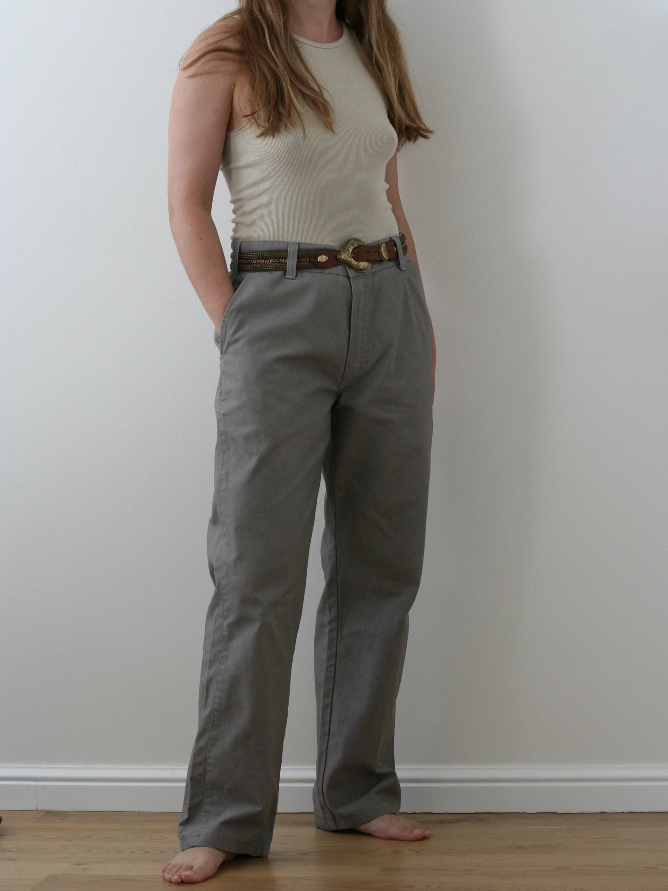 Vintage Gray Carhartt Assistant Pants 