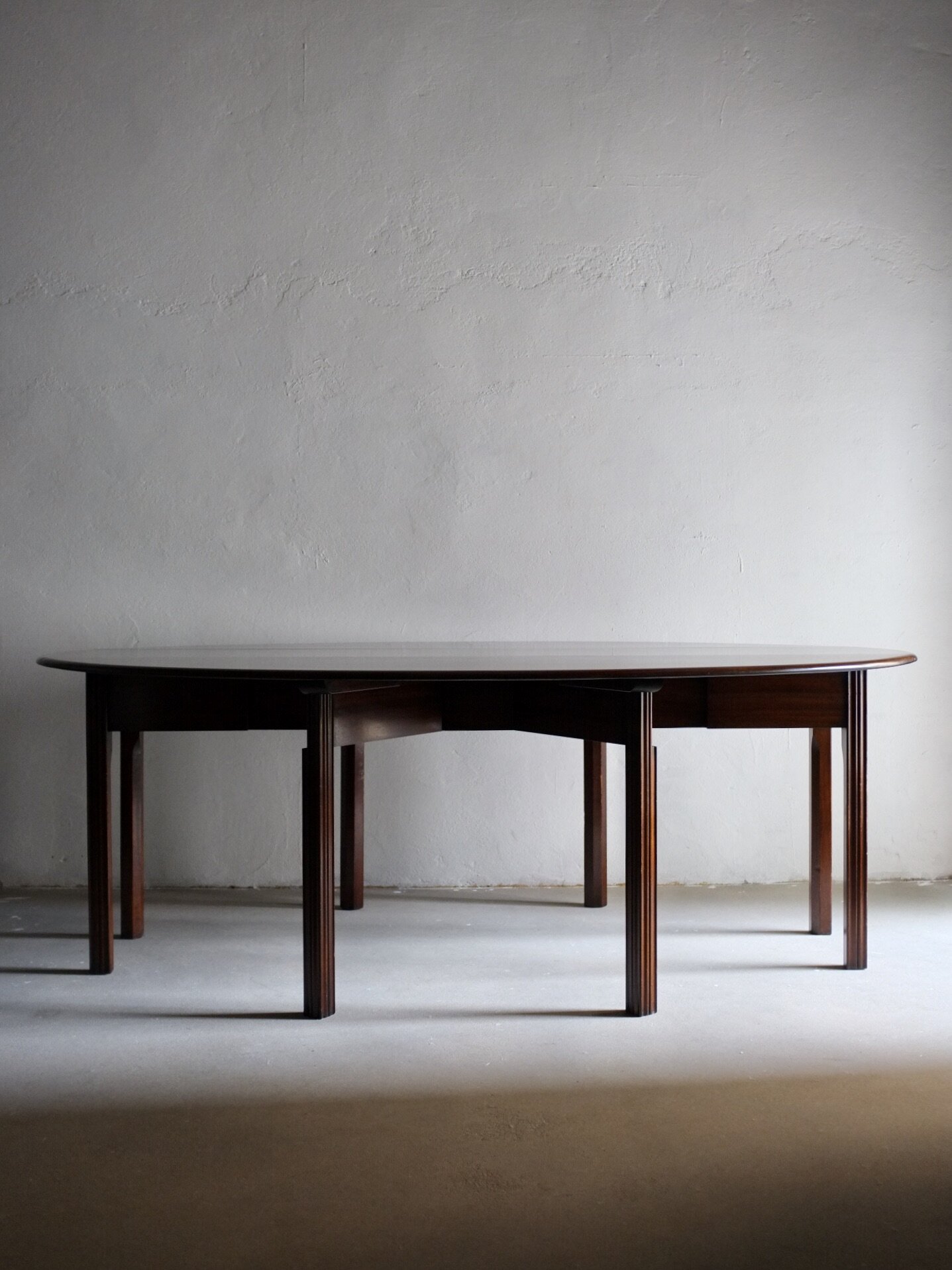 scandinavian drop leaf dining table