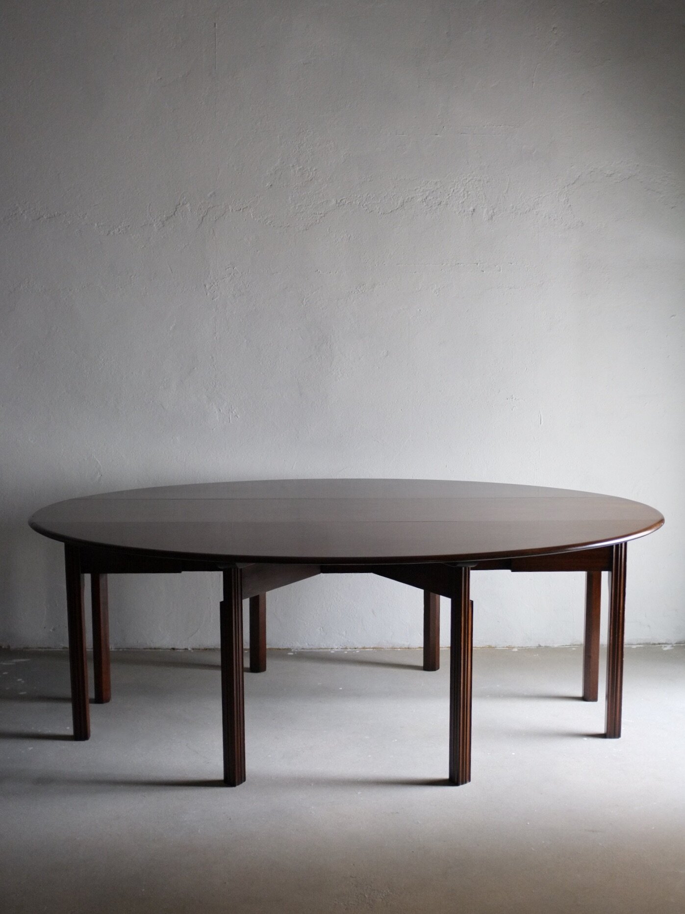 vintage sofa back console table