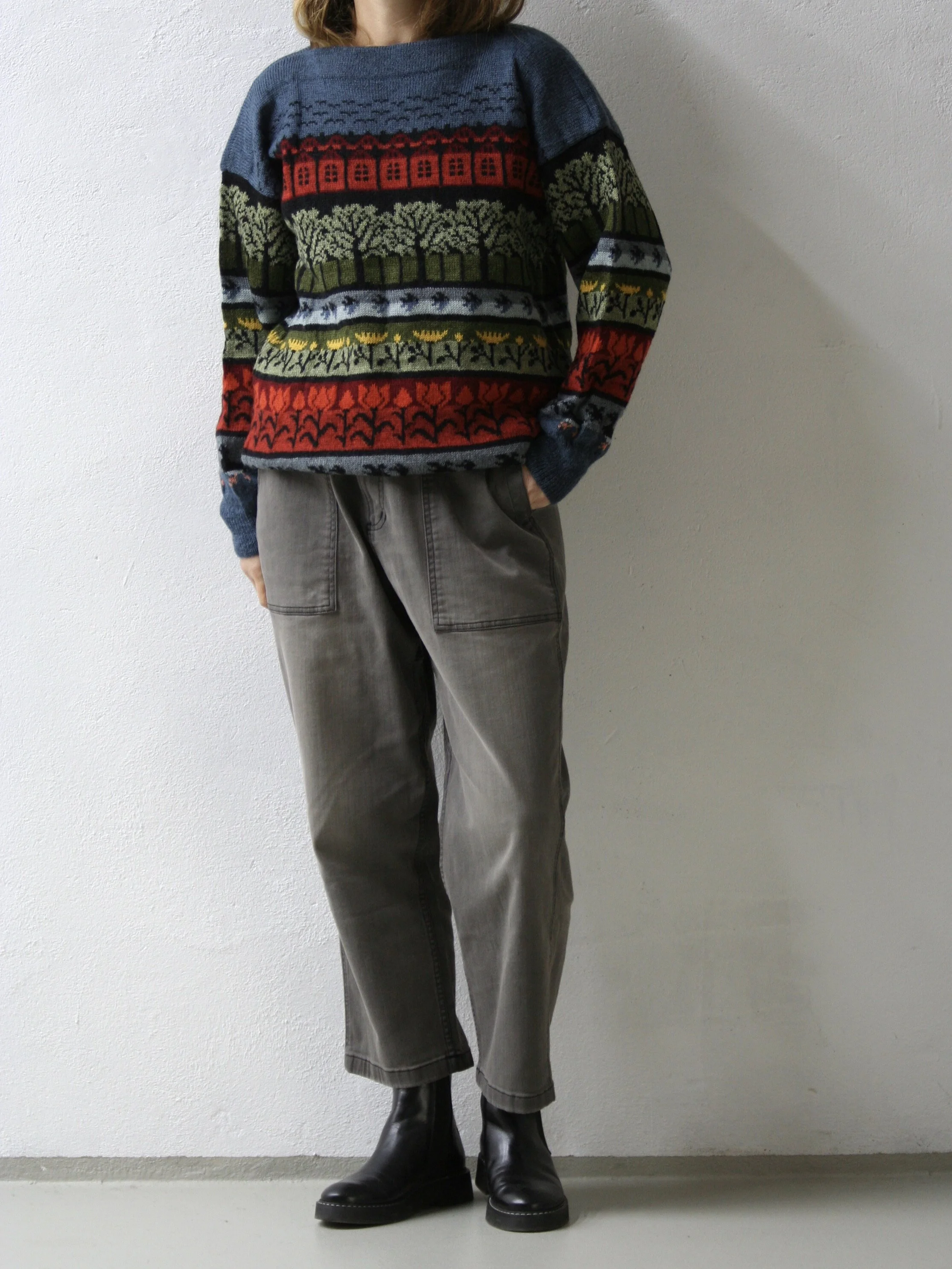 retro knitted sweaters