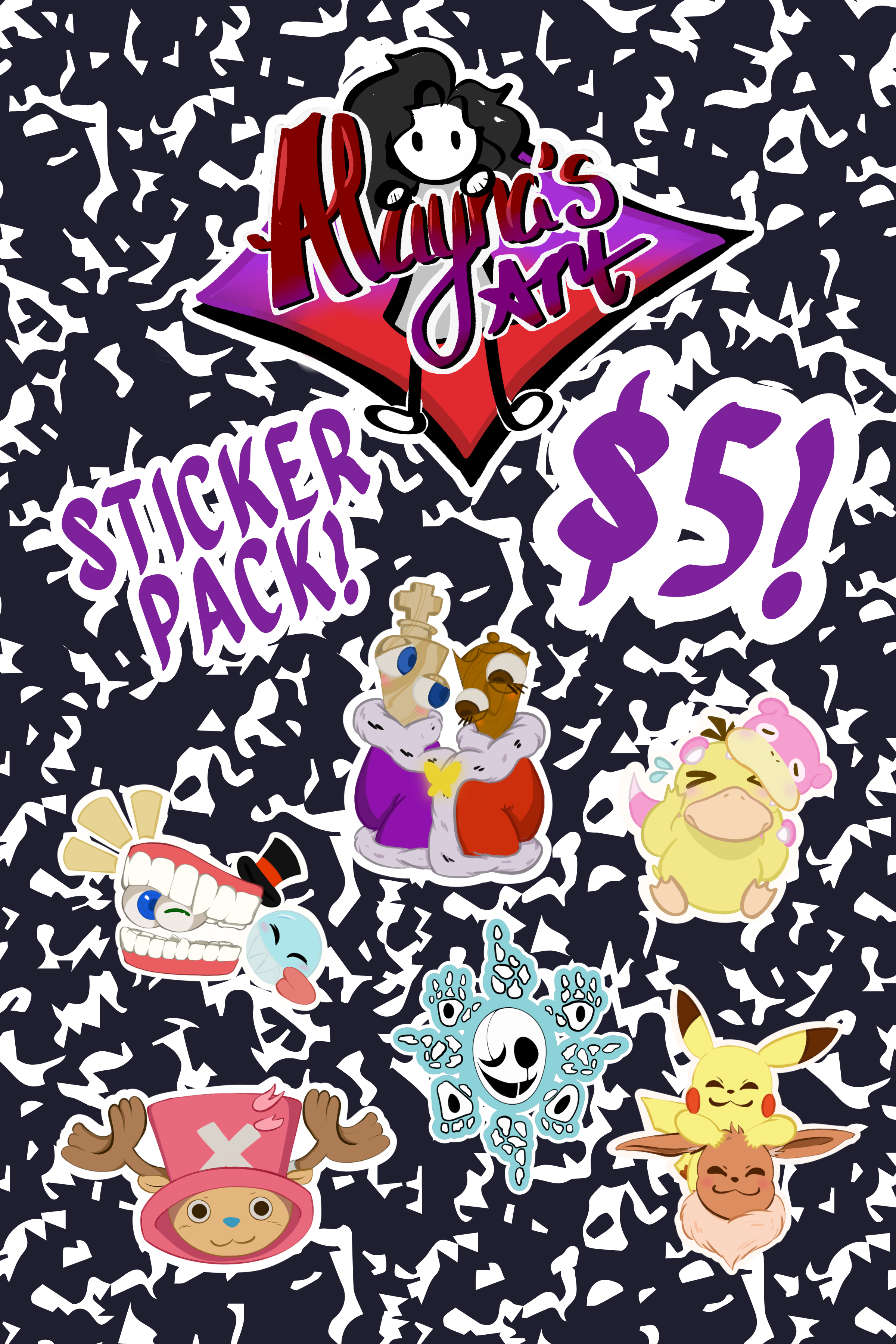 Alayna's Art - Sticker Pack: Chapter 1