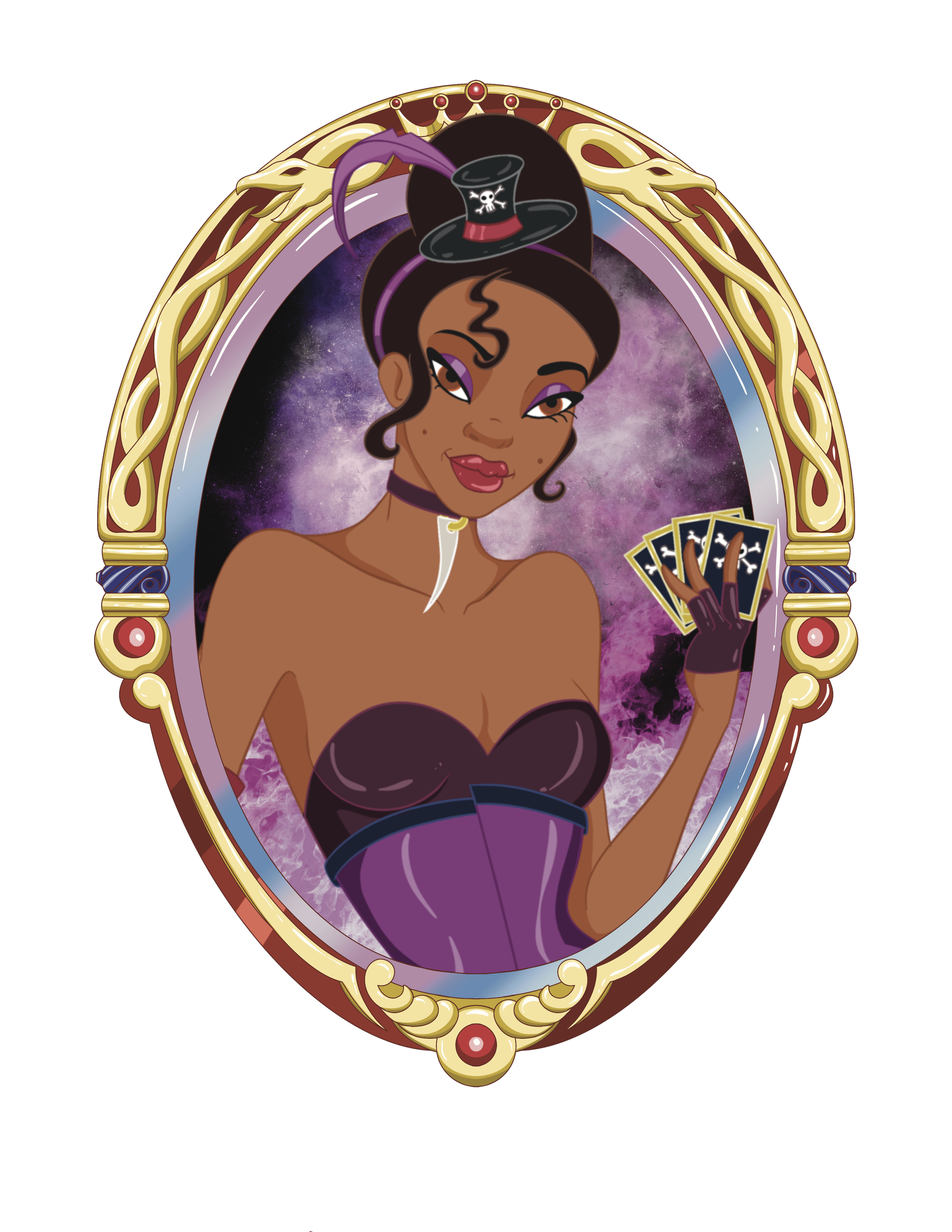 Runway Queens - Voodoo Queen Portrait - Holofoil