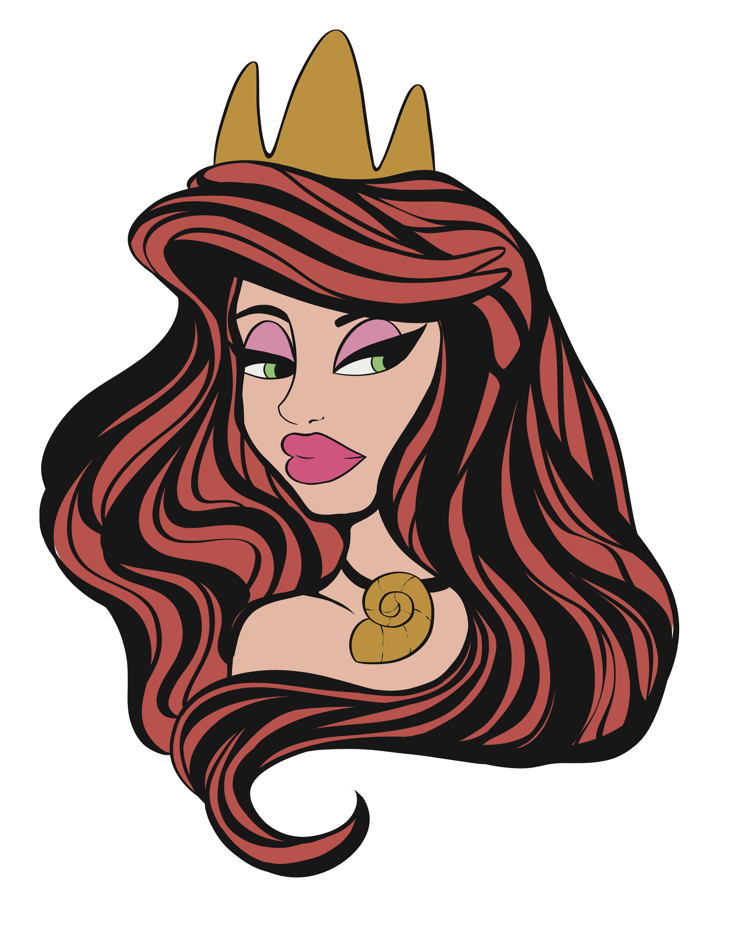 Queens - Sea Queen Enamel Pin